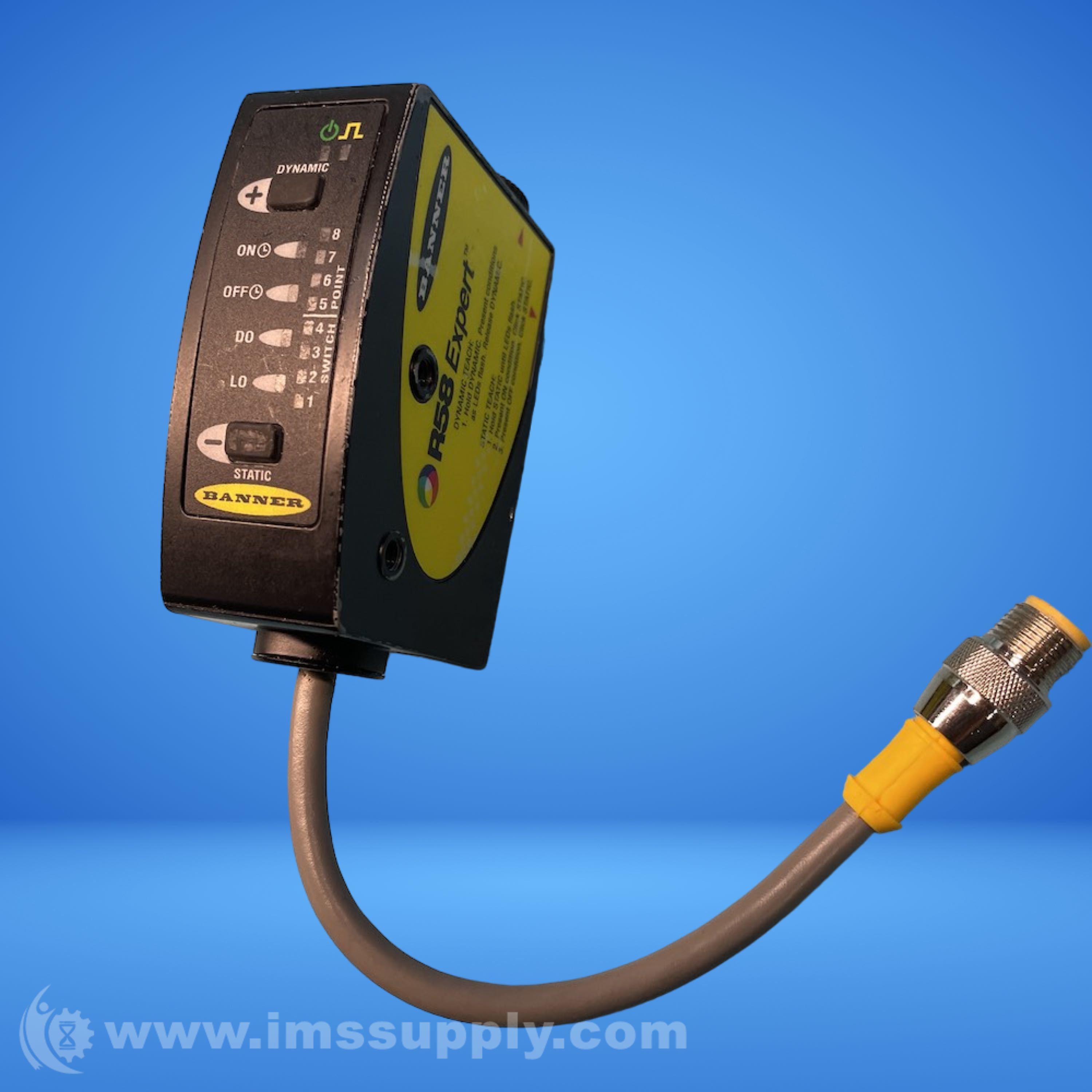 Banner Engineering Corp. R58ECRGB2Q Photoelectric Sensor - IMS Supply