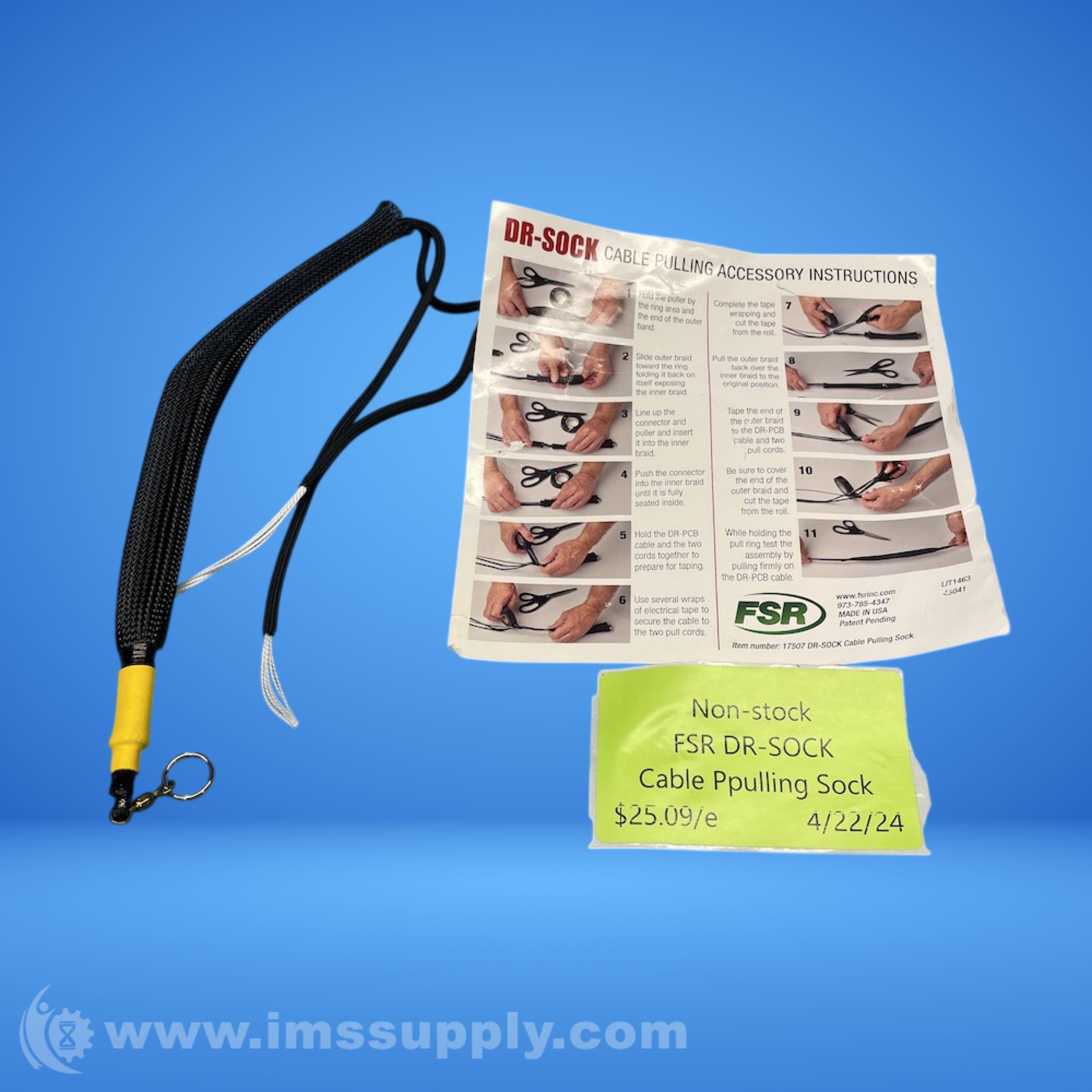 FSR 17507 Cable Pulling Sock - IMS Supply