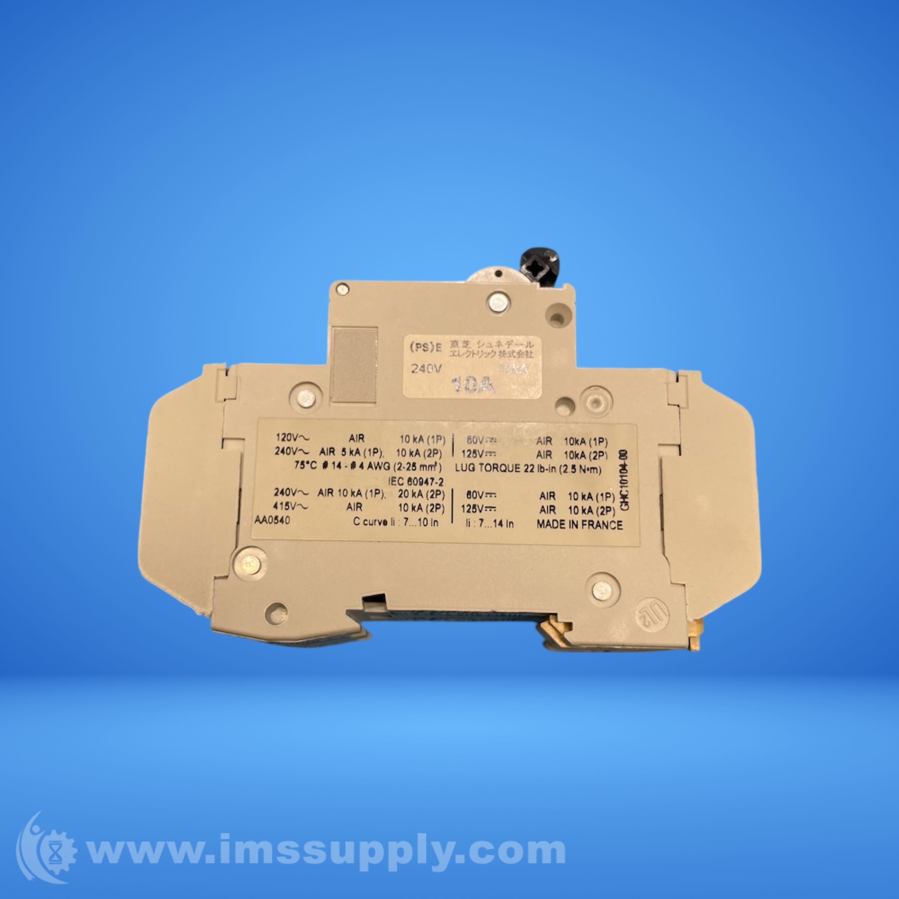 Square D 60144 Miniature Circuit Breaker - IMS Supply