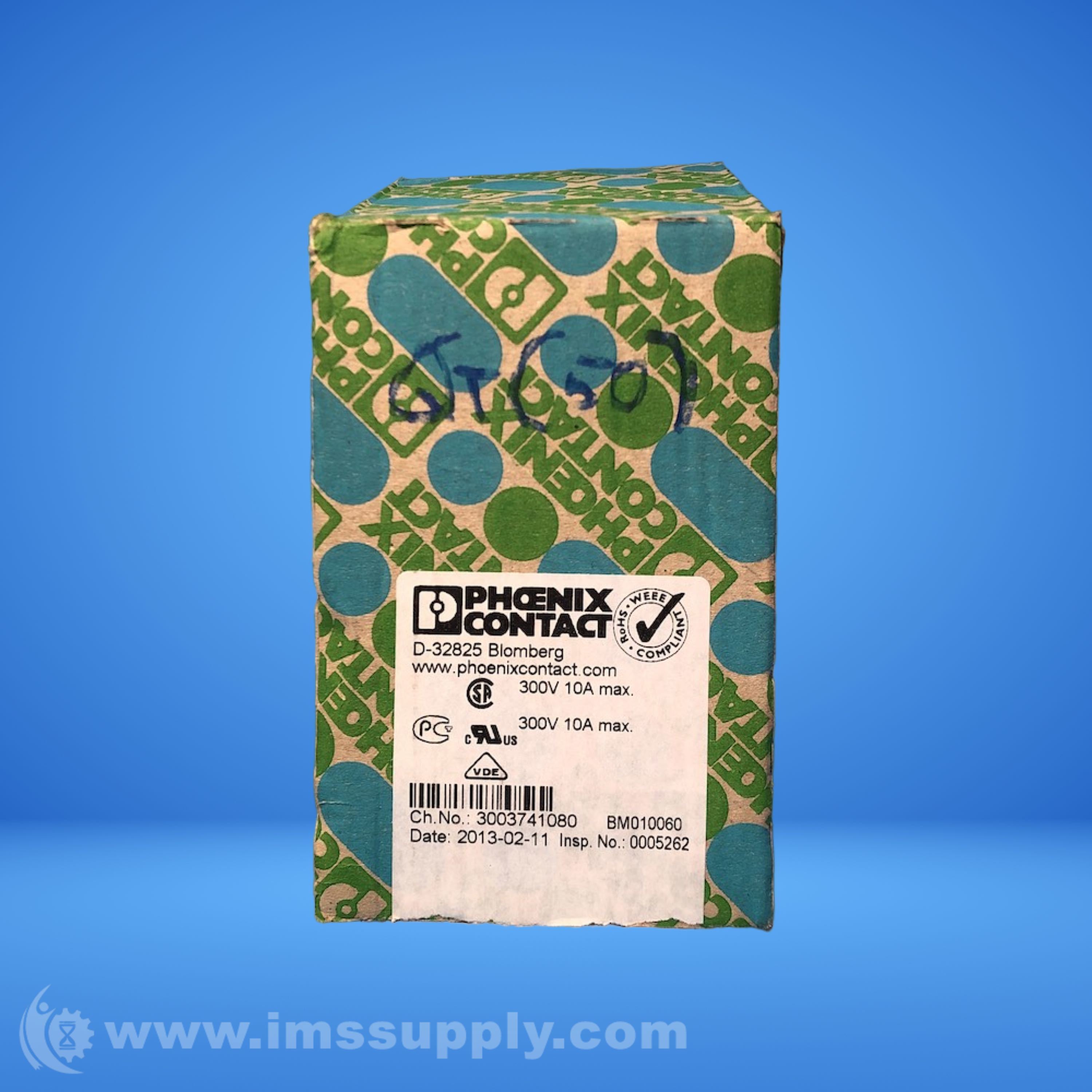 Phoenix Contact MSTB2.5/6-GF-5.08 Box of 50 Terminal Block Header - IMS ...