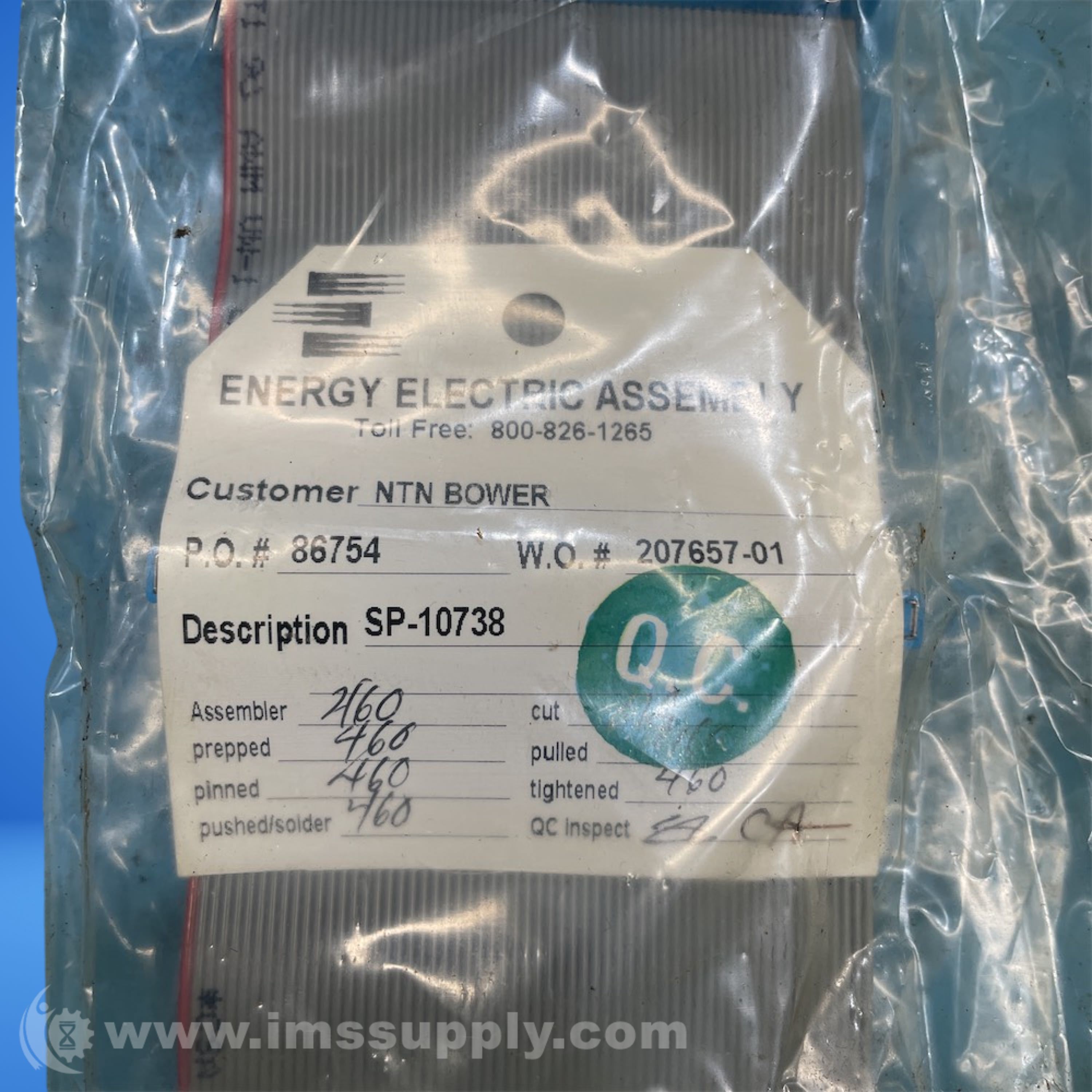 Energy Electric SP-10738 Ribbon Cable - IMS Supply