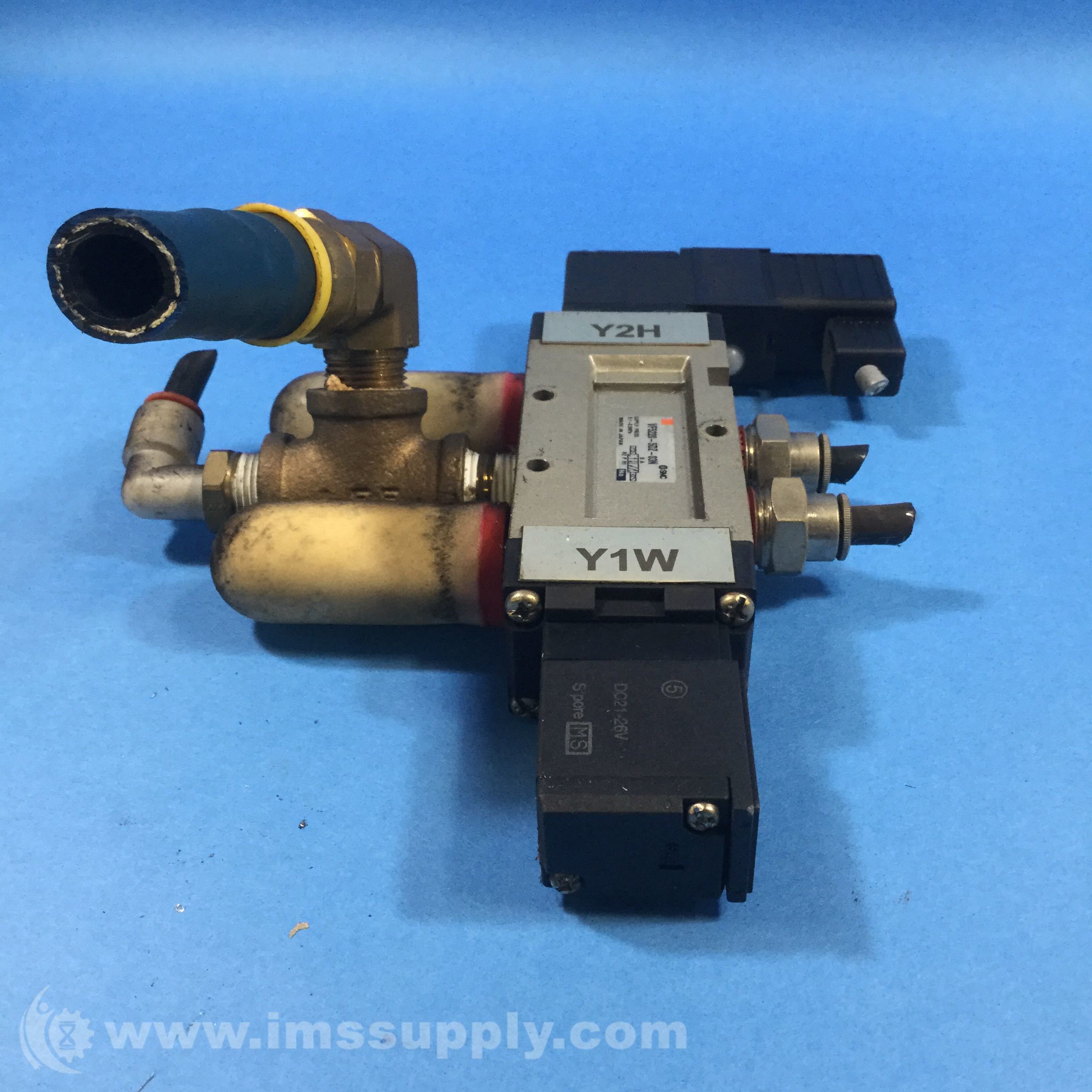 SMC VF52205DZ03N Solenoid Valve 24VDC IMS Supply