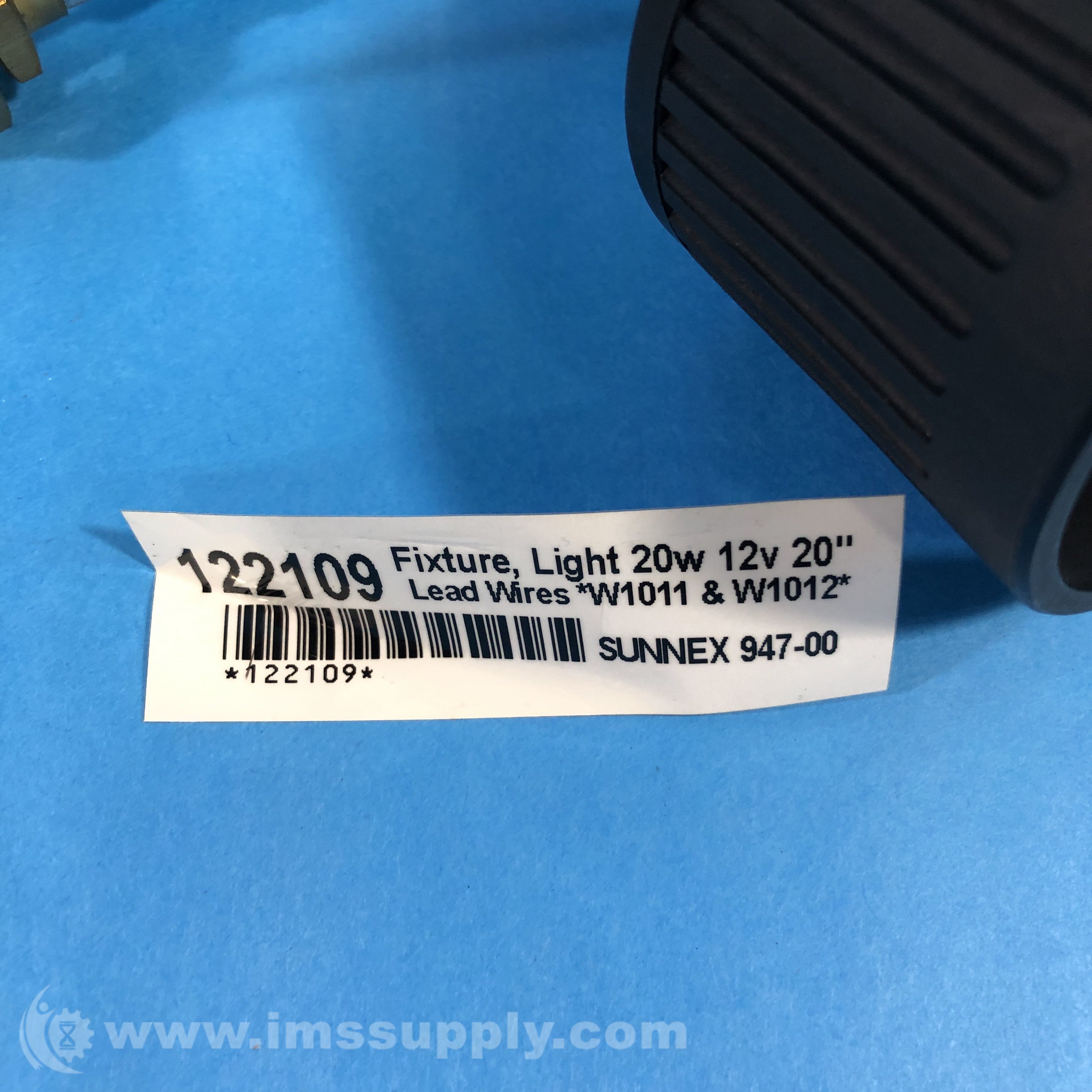 Sunnex 947-00 Light Fixture, 20W, 12V, 20 Lead Wires - IMS Supply