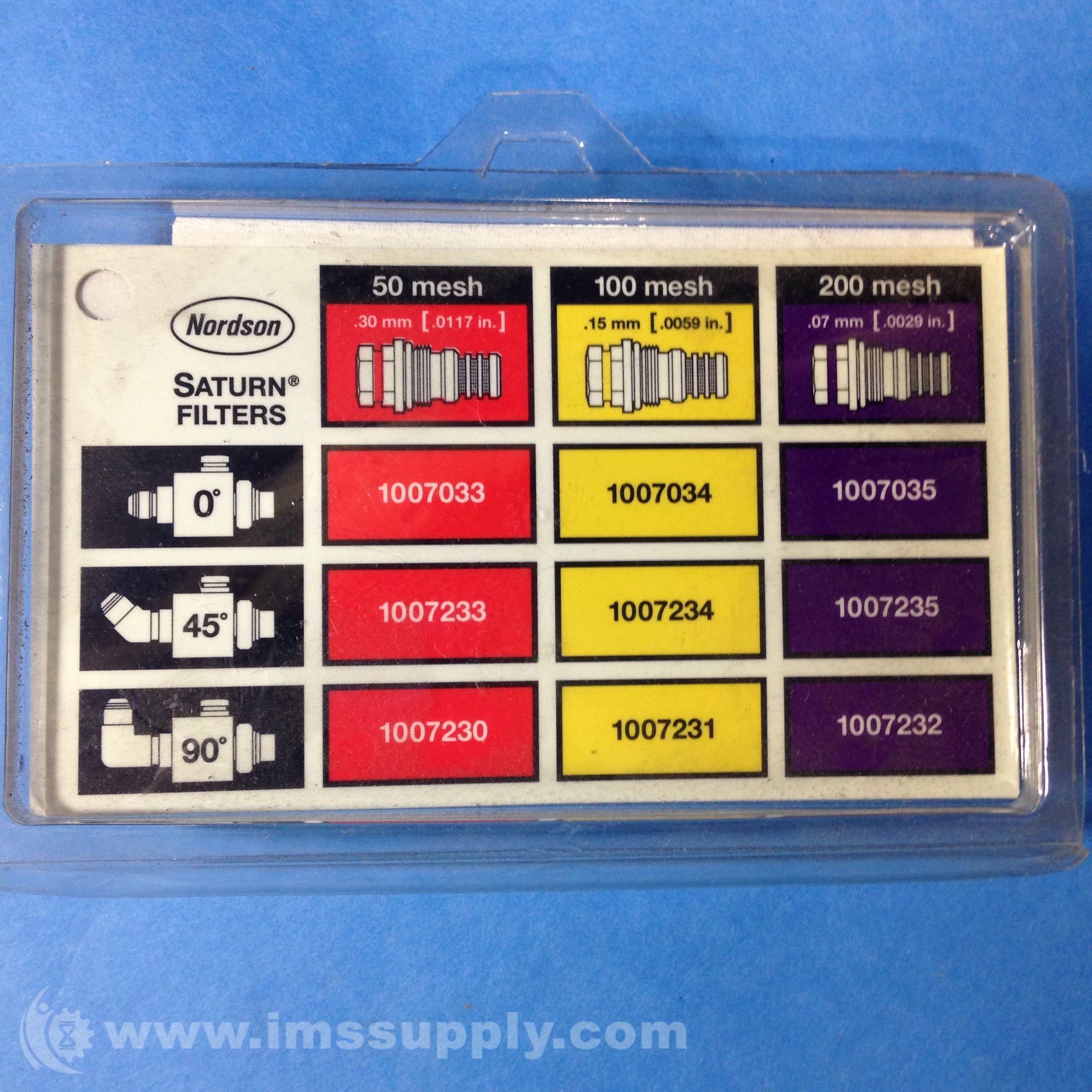 Nordson 1007035 Saturn Inline Filter Assembly - IMS Supply