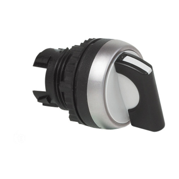 Baco Controls L21KE03-1E10 22mm Black 2 Pos Maint Sel Switch - IMS Supply