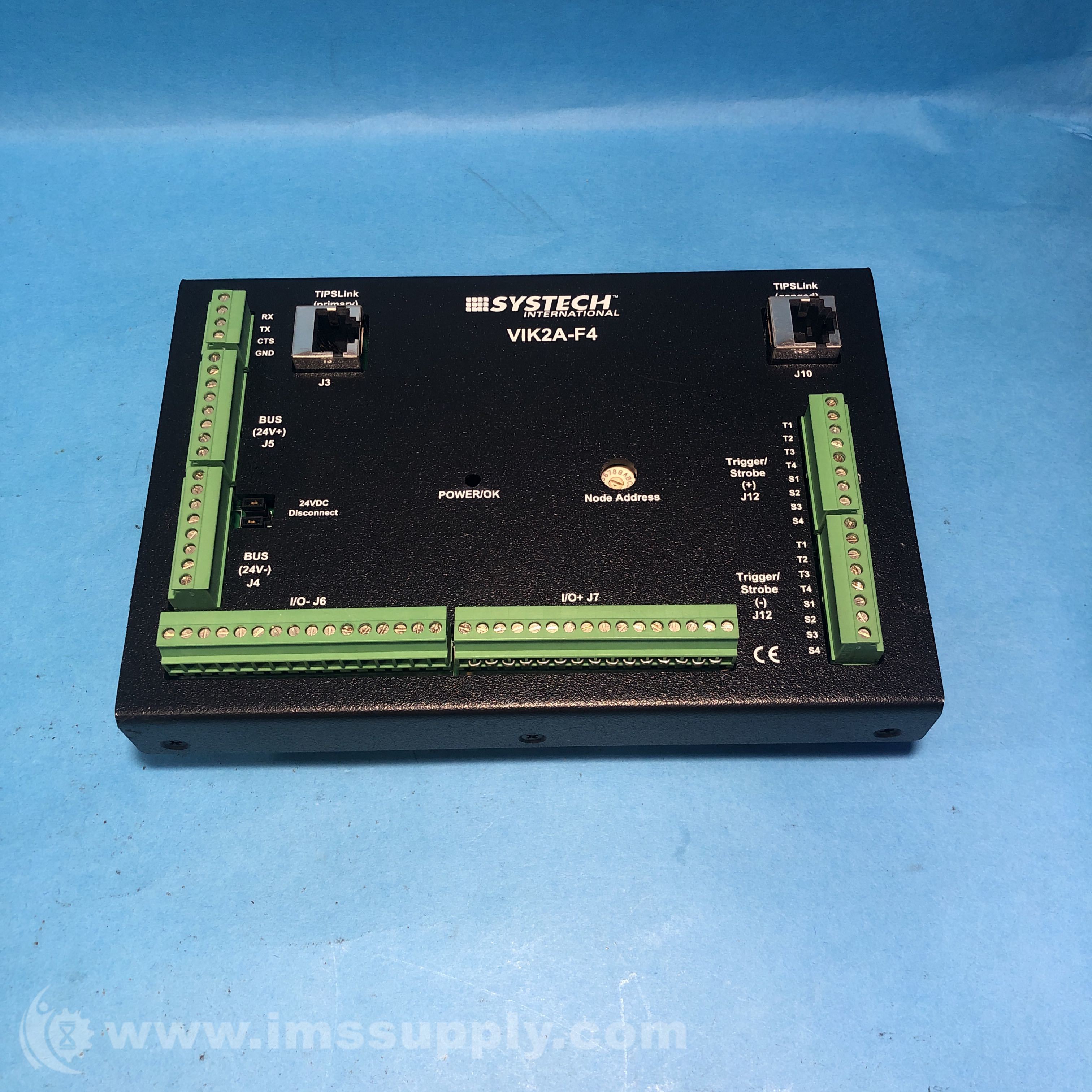 Systech International VIK2A-F4 Camera Vision Interface Controller - IMS ...