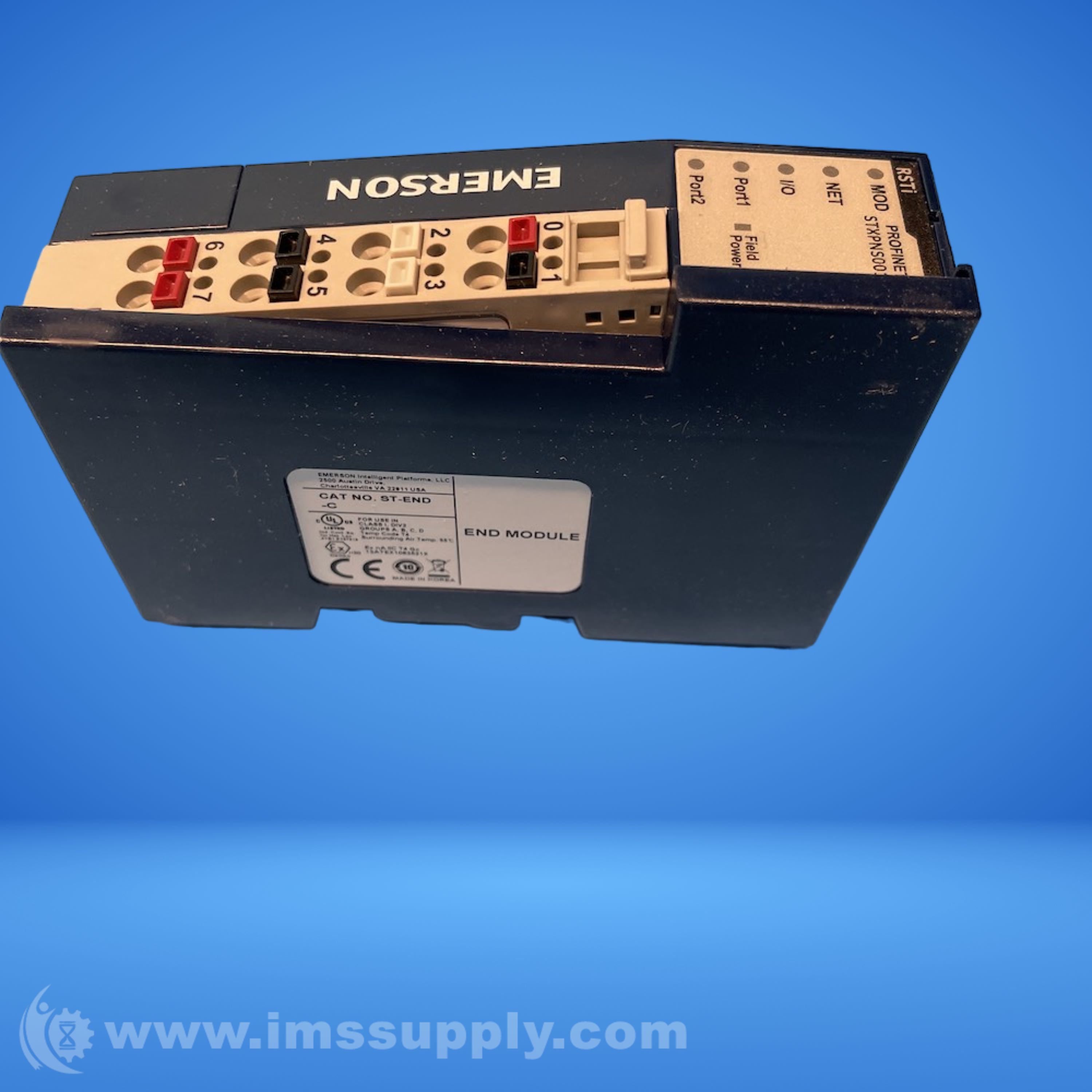 Emerson STXPNS001-DE RSTi FieldBus Input/Output - IMS Supply
