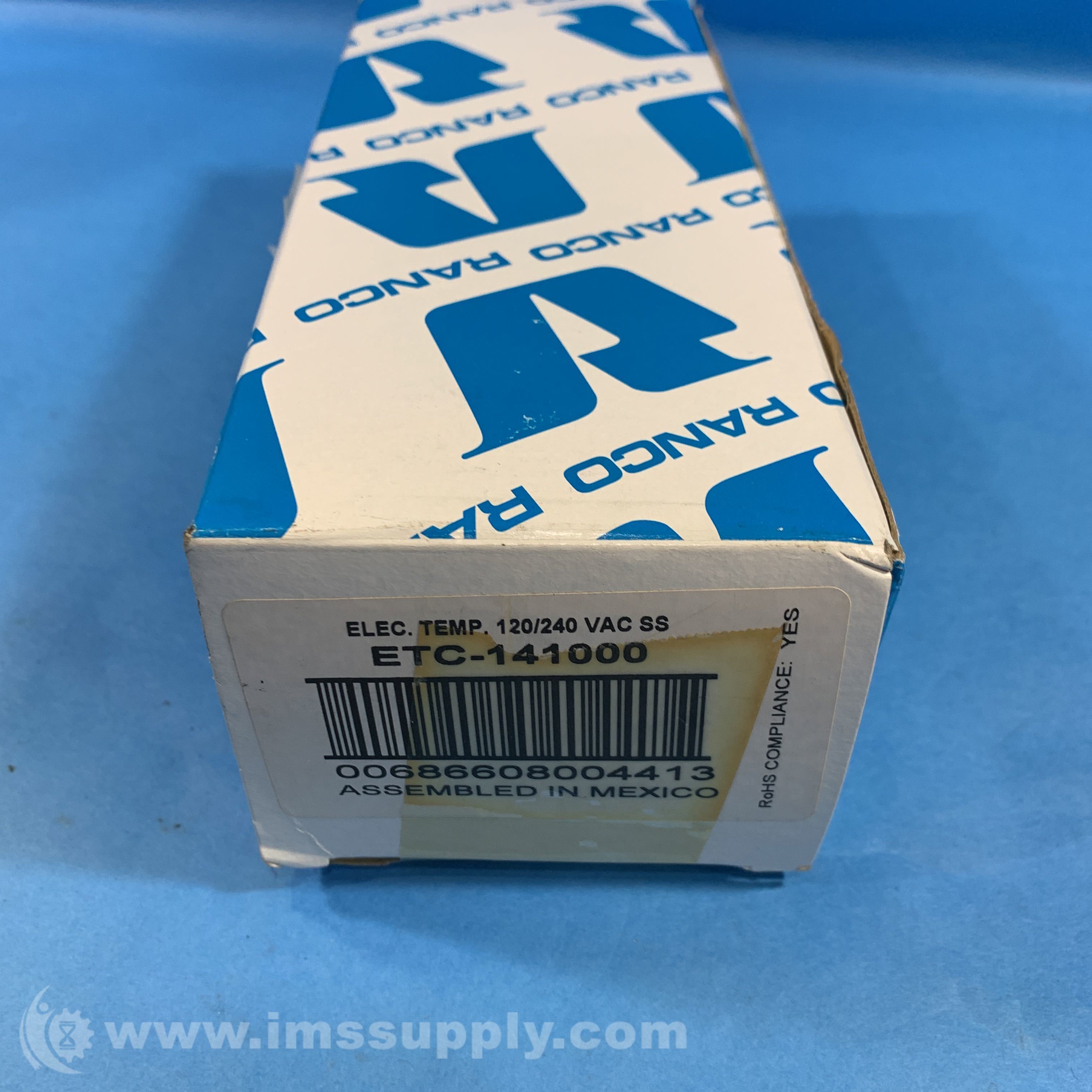 Ranco ETC141000000 Single Stage Electronic Temperature Control IMS