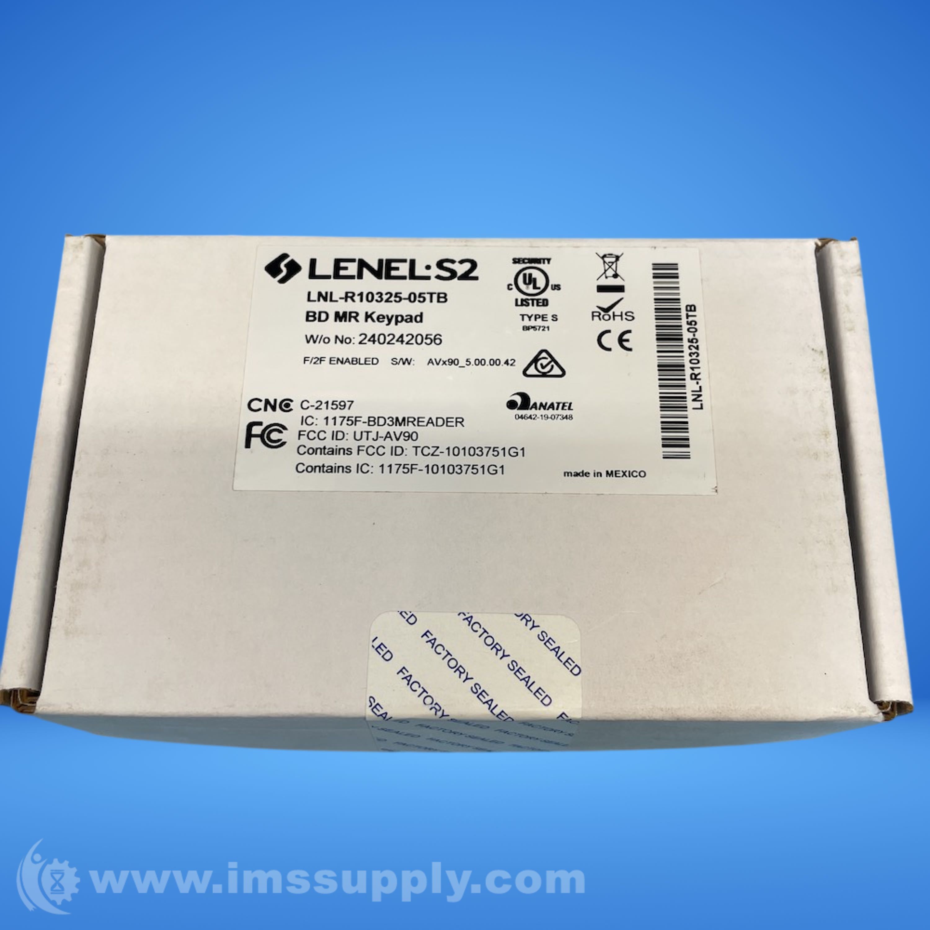 LENEL LNL-R10325-05TB Keypad Reader - IMS Supply