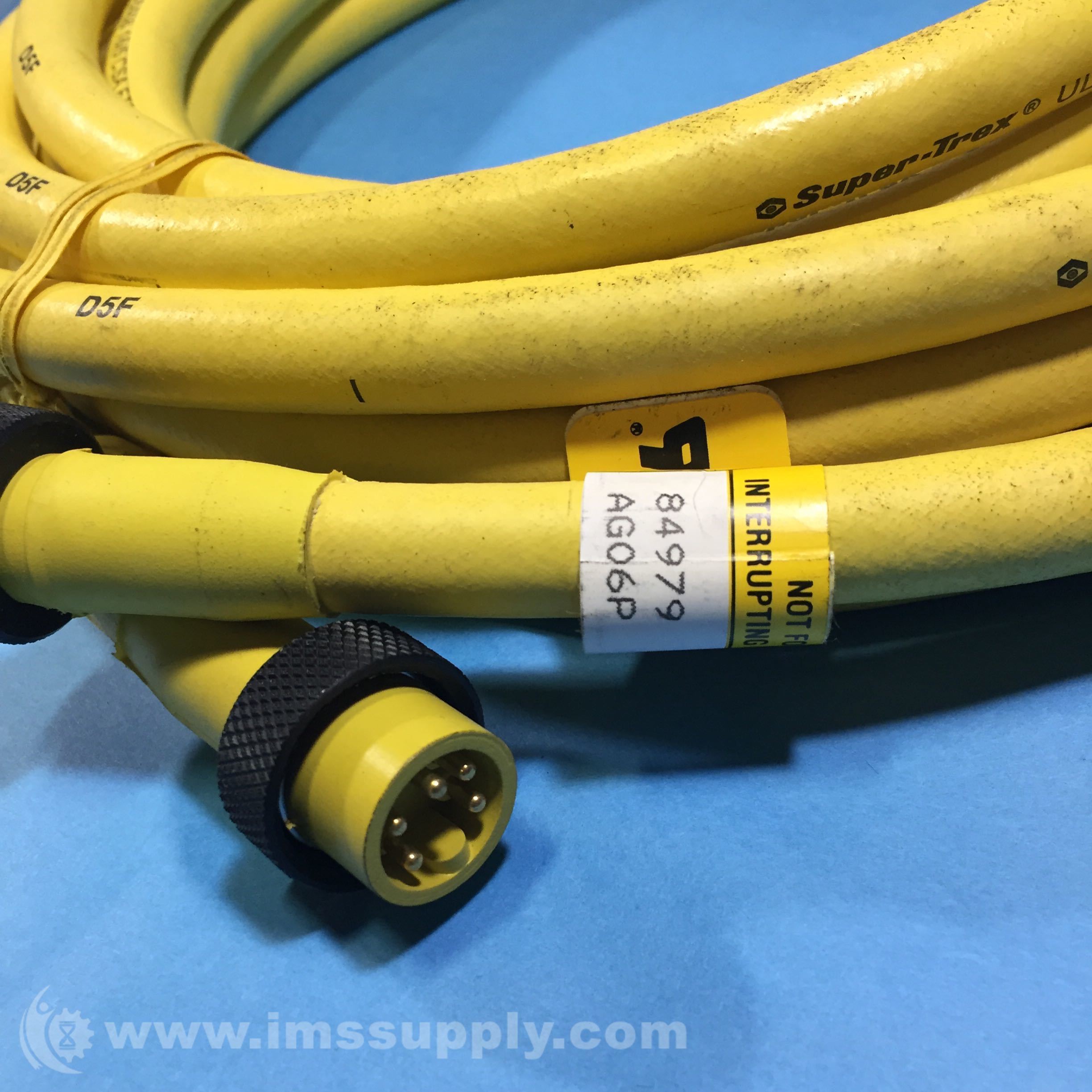 Details about   TPC Wire & Cable MA29205F047 4P FEM 47' 12AWG Super-Trex Quick Connects Rev-C 