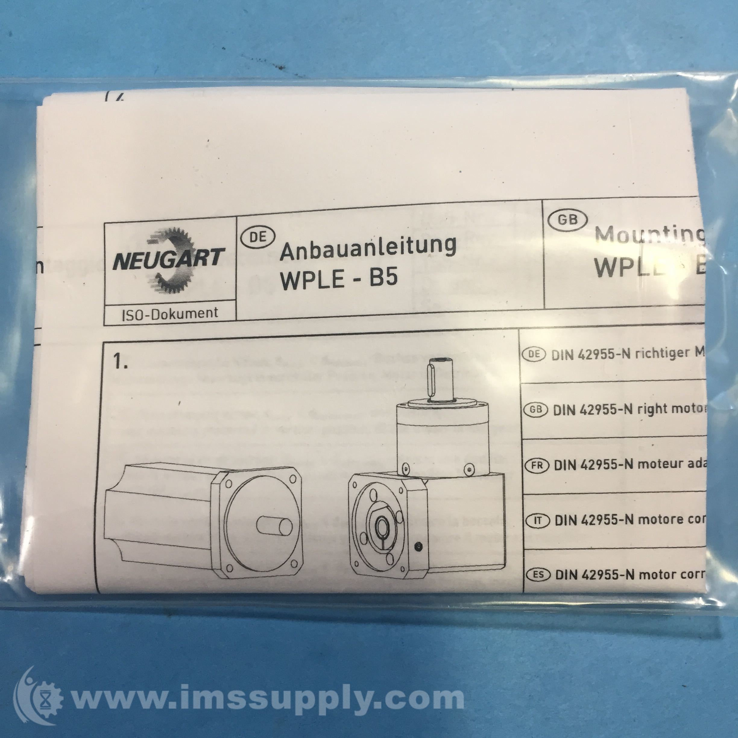 Neugart USA Corp. WPLE060-010-SSSA3AD Economy Right Angle