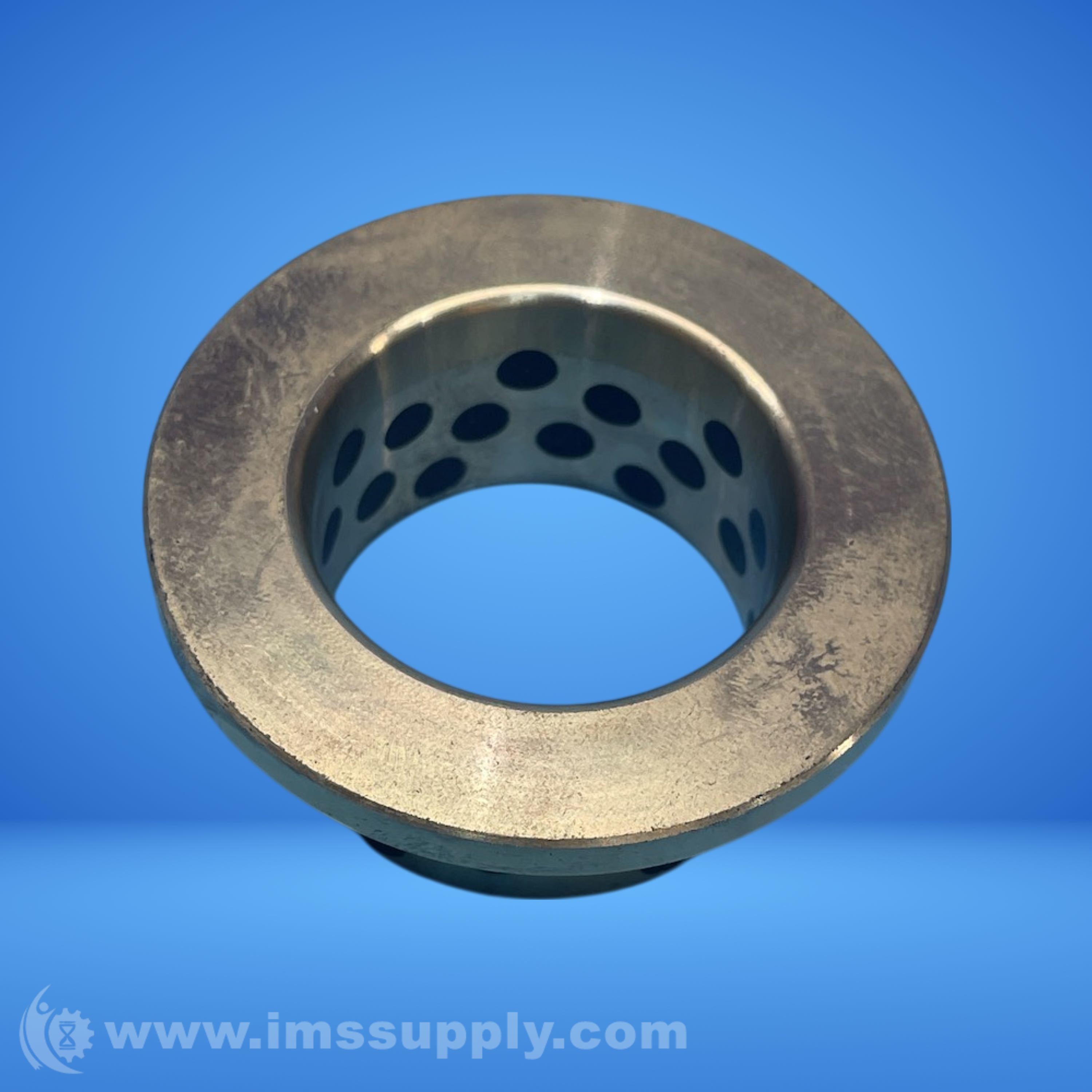 3 inch x 2 inch x 3 inch Oil Free Flanged Bushing - IMS Supply