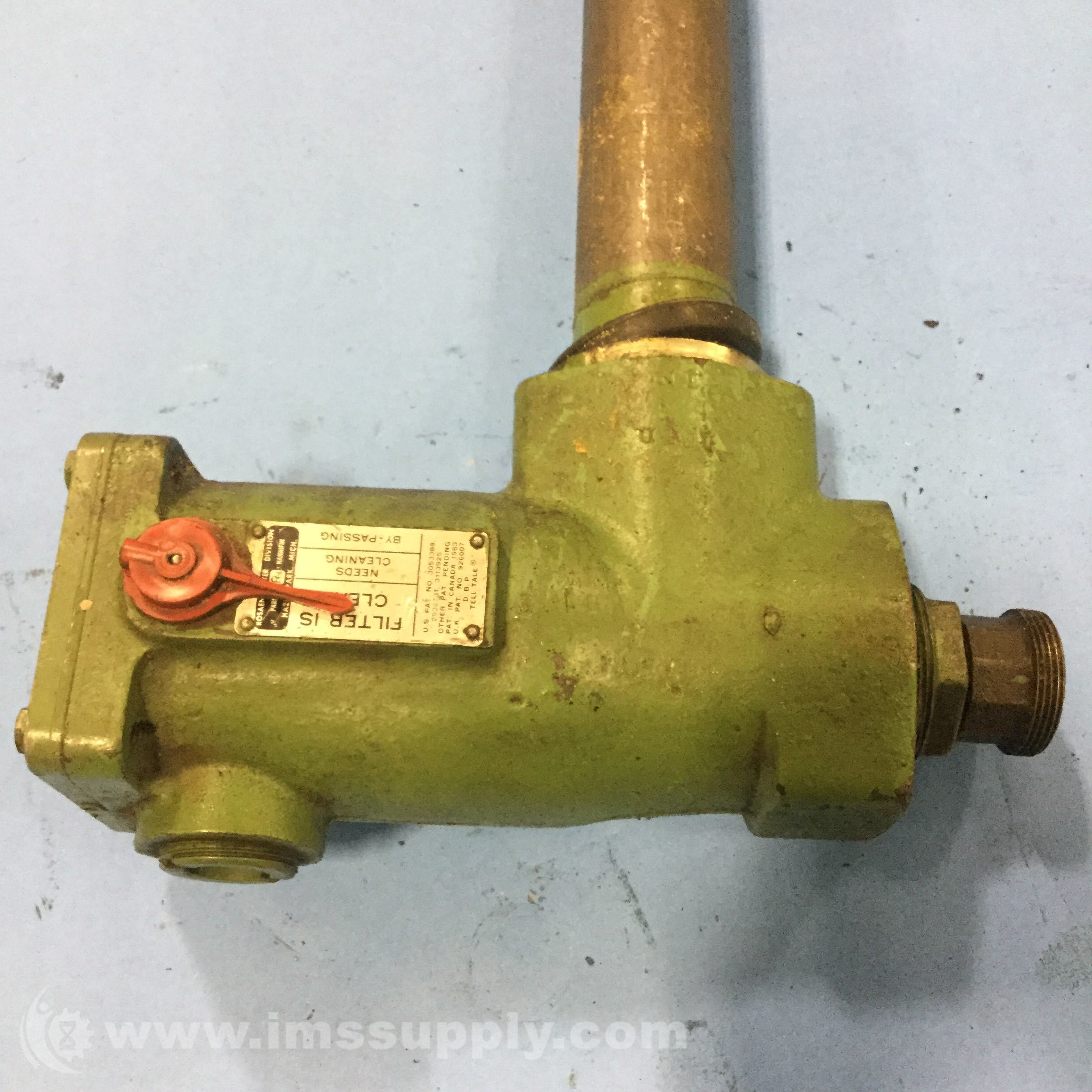 Parker Hannifin 20S74WM2FF444 Tell Tale Hydraulic Filter IMS Supply