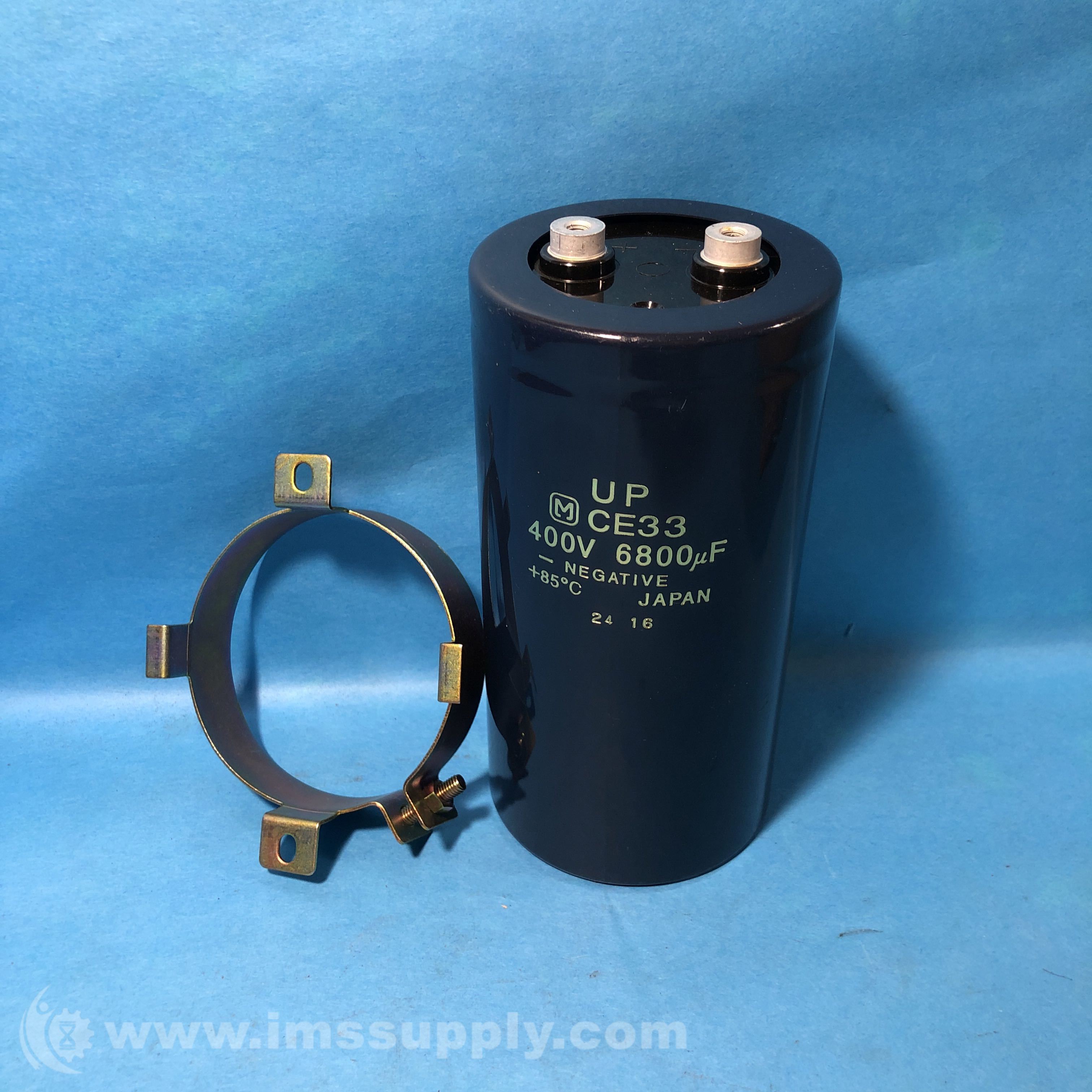 Matsushita Electric UP-CE33 Capacitor, 400V, 6800uF - IMS Supply