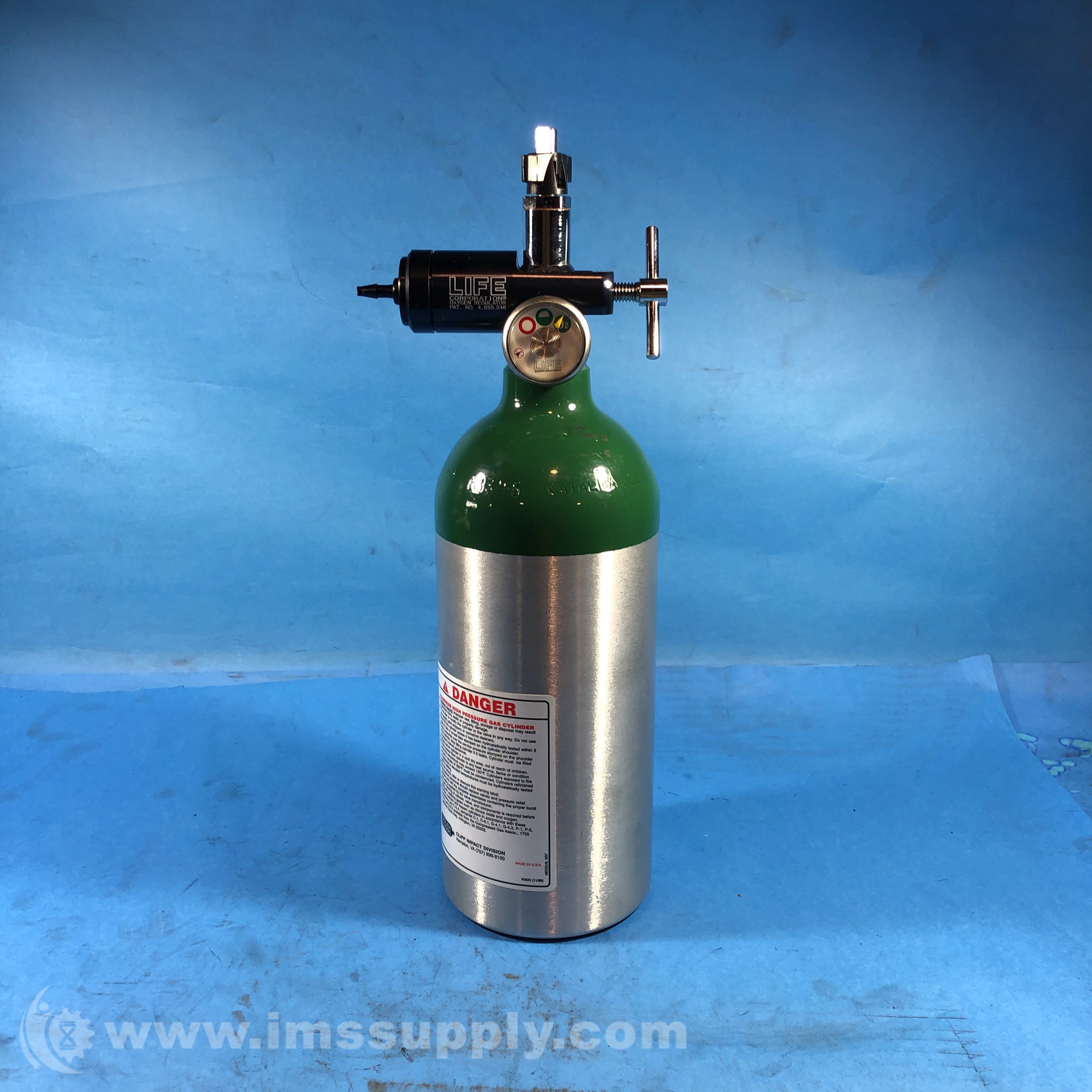 LIFE Corporation, Inc. OxyPac Emergency Oxygen Cylinder - IMS Supply