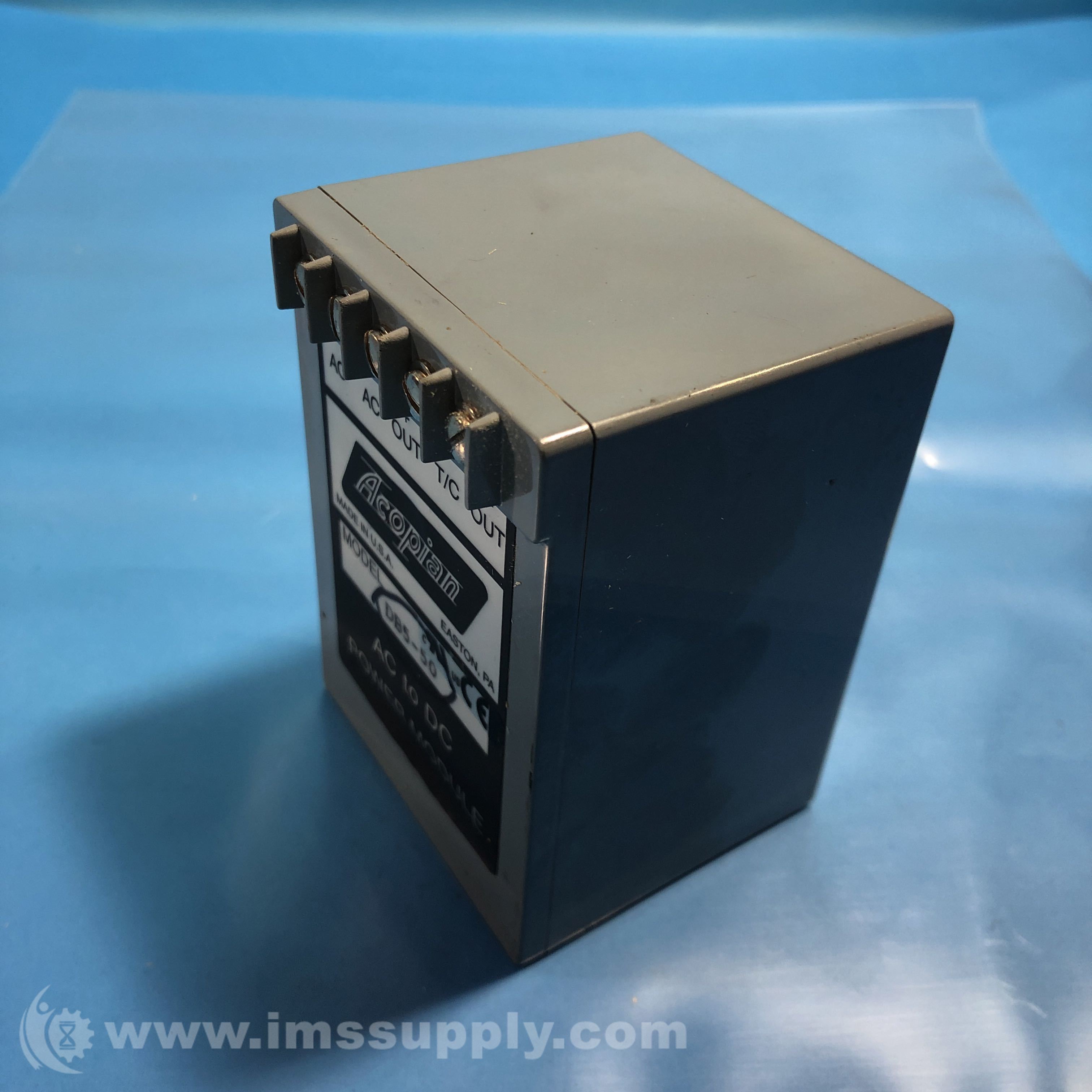 Acopian DB550 AC to DC Power Module IMS Supply