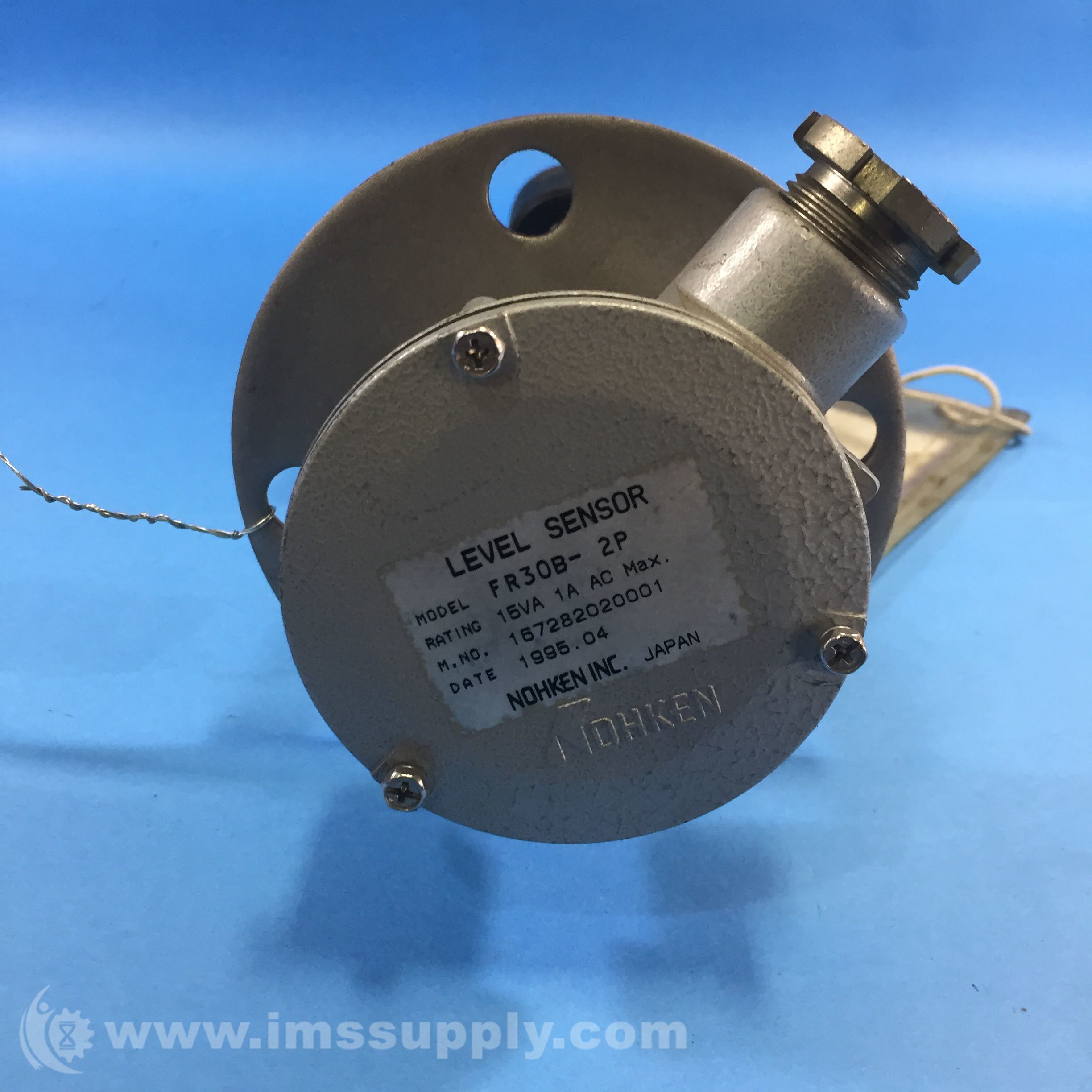 Nohken Inc FR30B- 2P Level Sensor, 15VA, 1A AC Max - IMS Supply