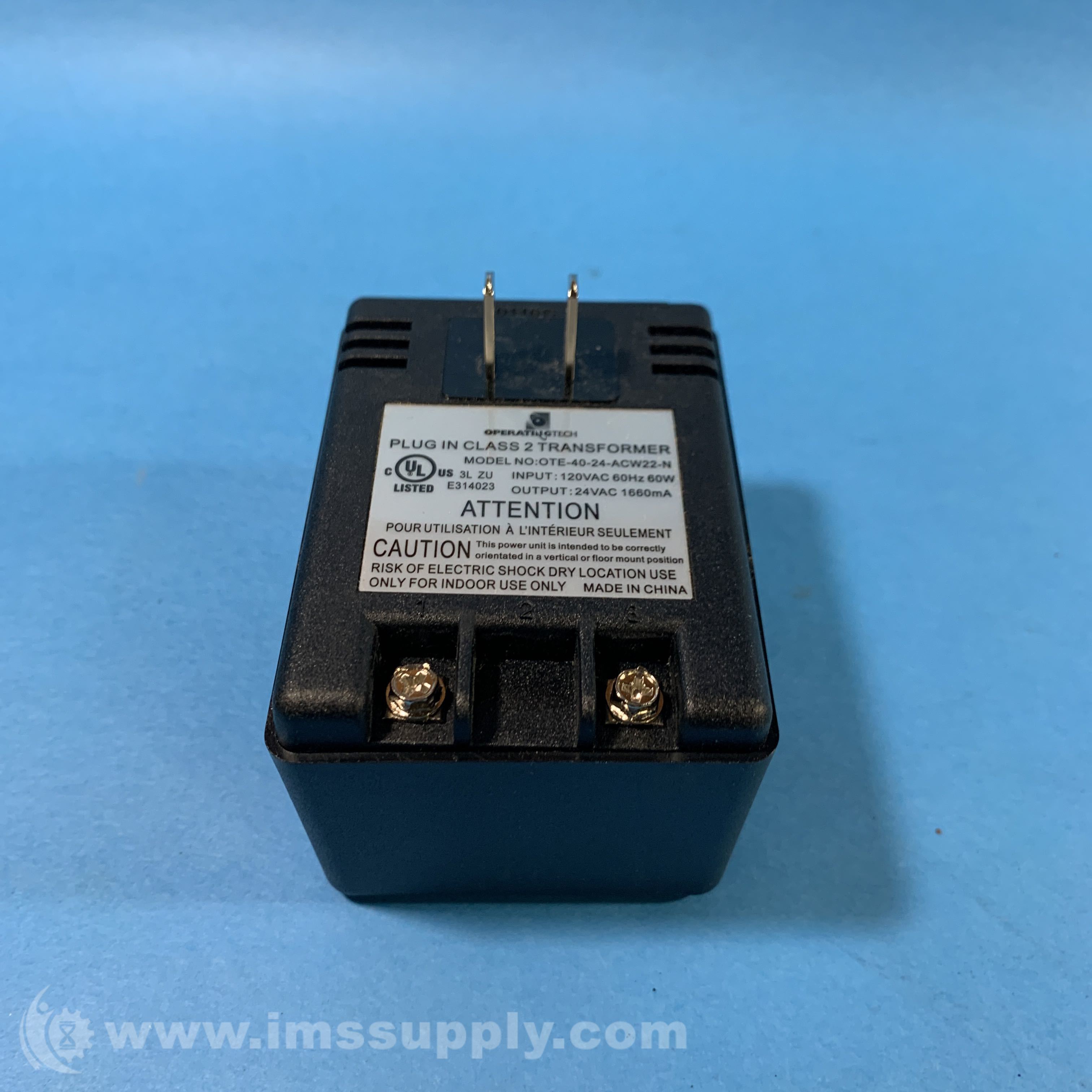 格安 Operating Tech Electronics Inc OTE-40-24-ACW22-N Transformer 健康アクセサリー
