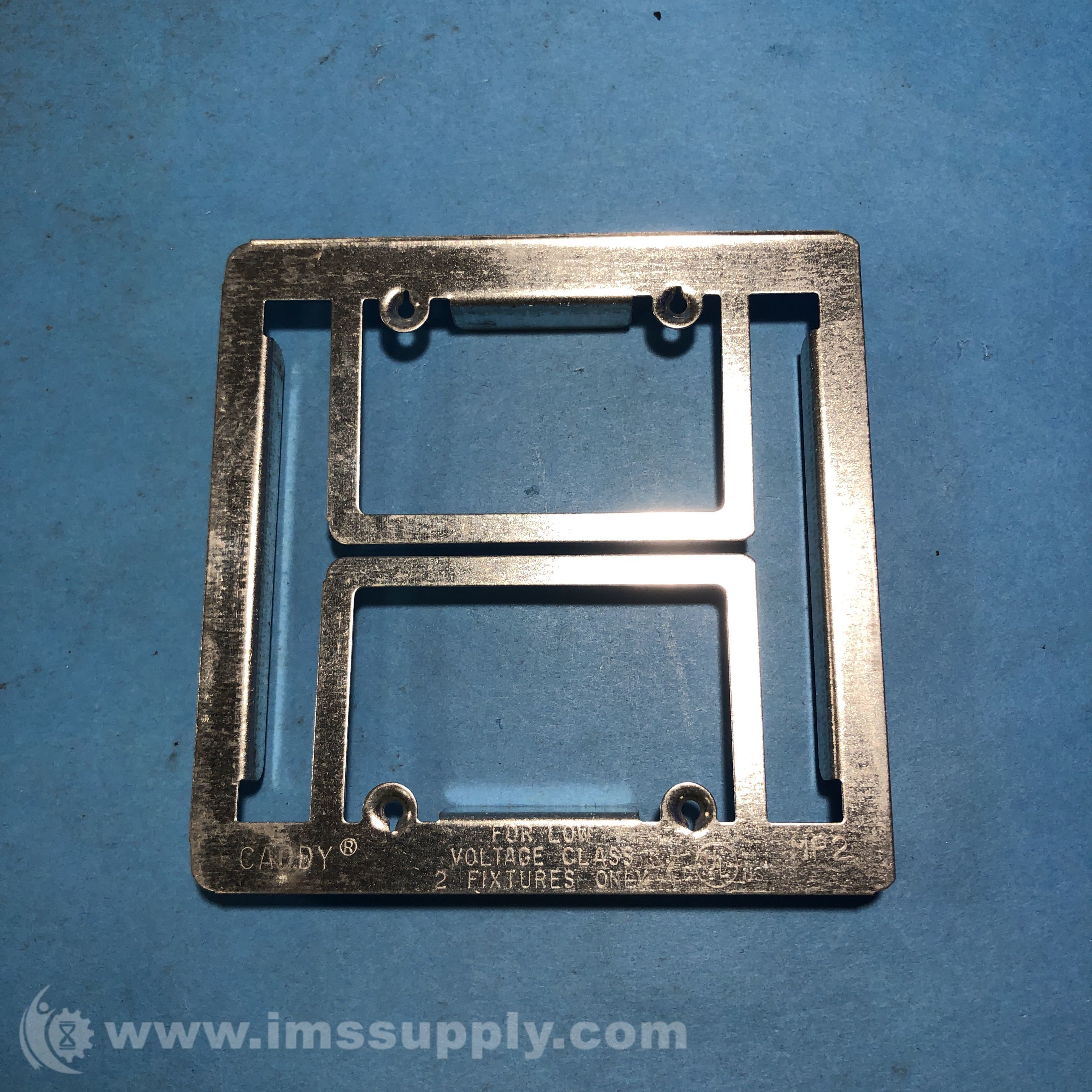 Caddy MP2 Box of 10 Low Voltage Mounting Bracket Plate, 2-Gang - IMS Supply