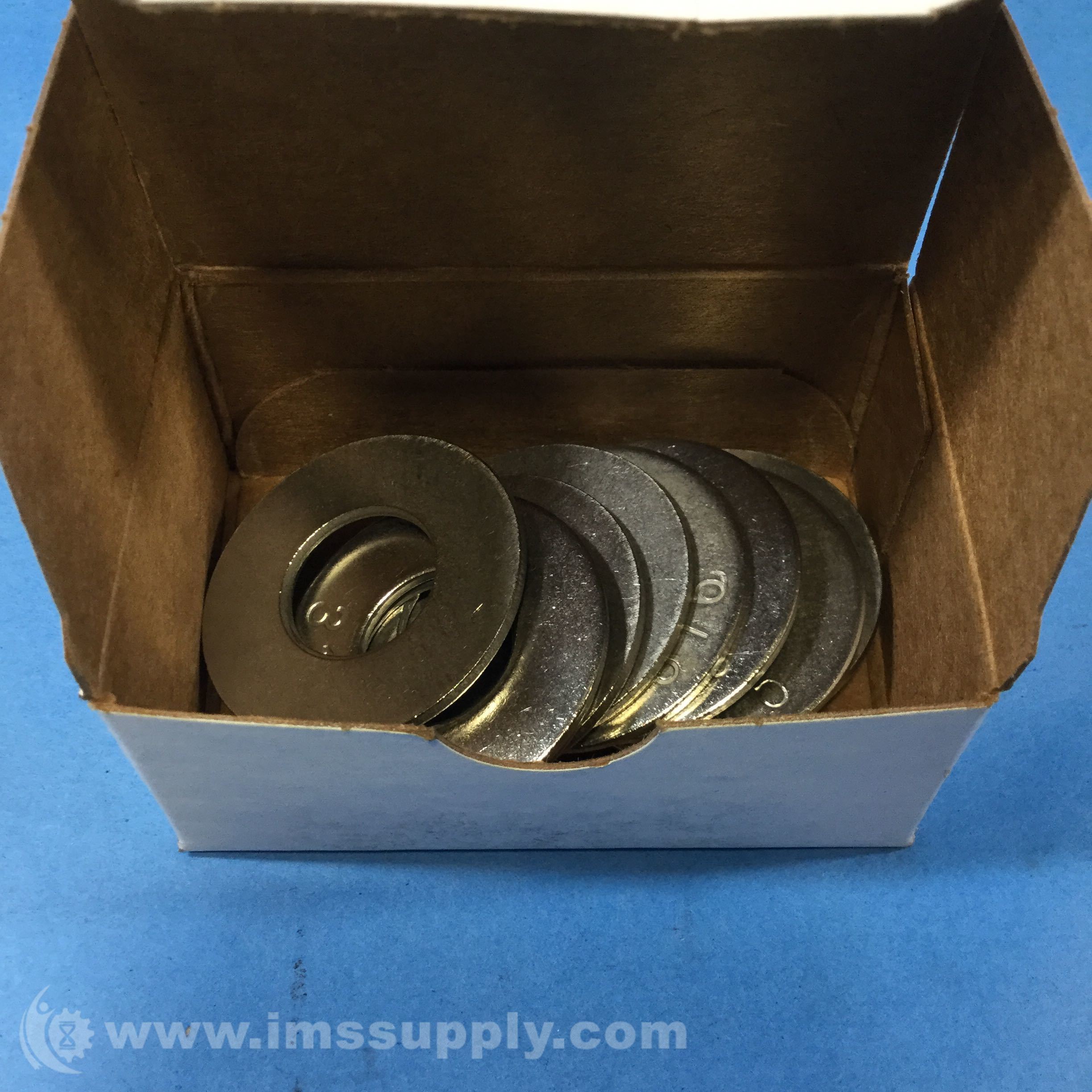 McMasterCarr 5/8 316SS Flat Washer, Box of 10 IMS Supply