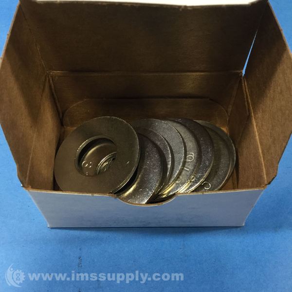 McMasterCarr 5/8 316SS Flat Washer, Box of 10 IMS Supply