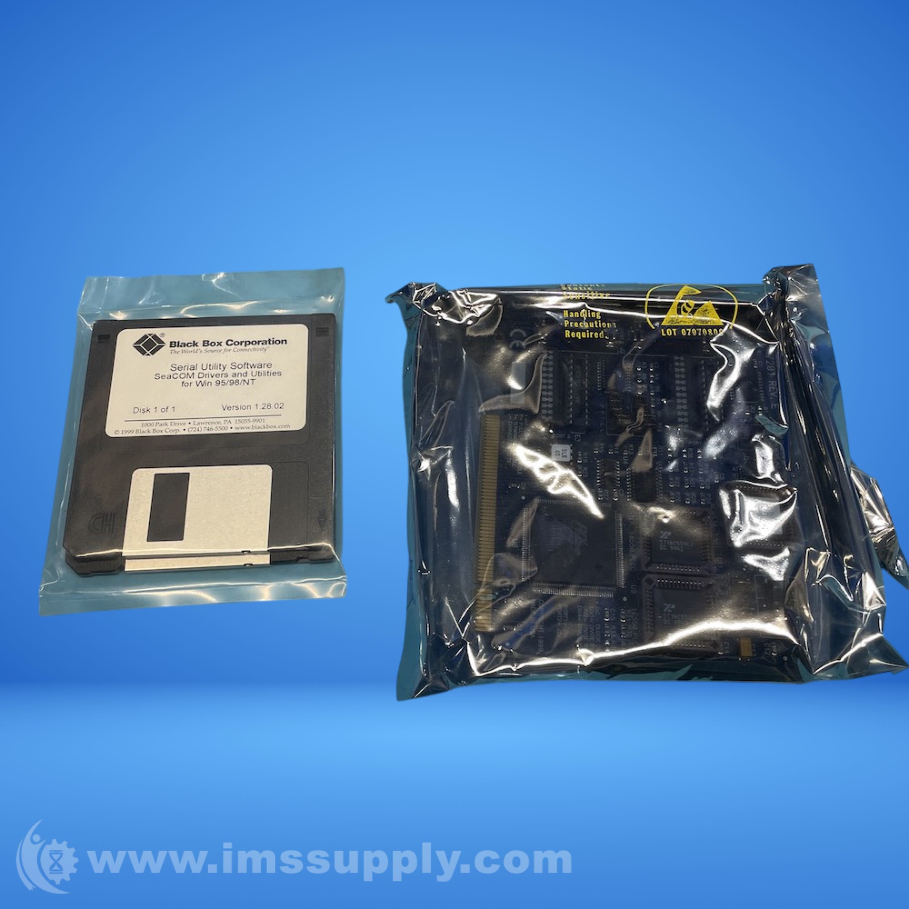 Black Box IC133C-R2 2-Port RS-232/422/485 PCI Serial Adapter - IMS Supply