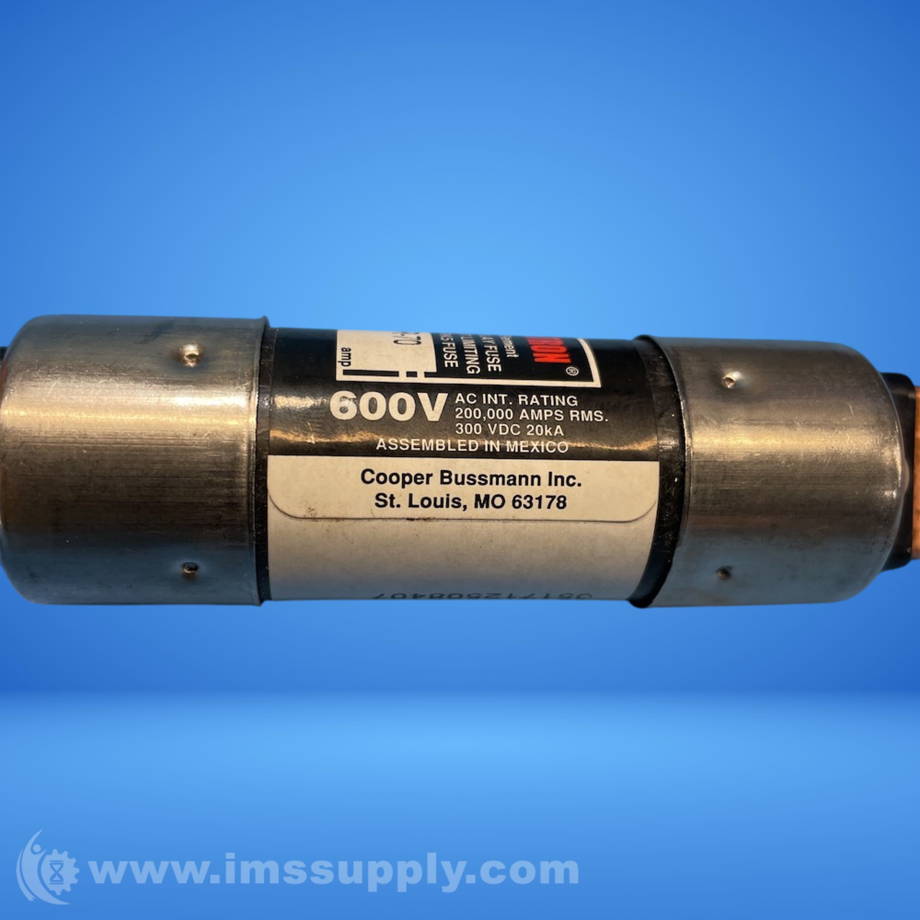 Cooper Bussmann FRS-R-70 Time Delay Fuse - IMS Supply