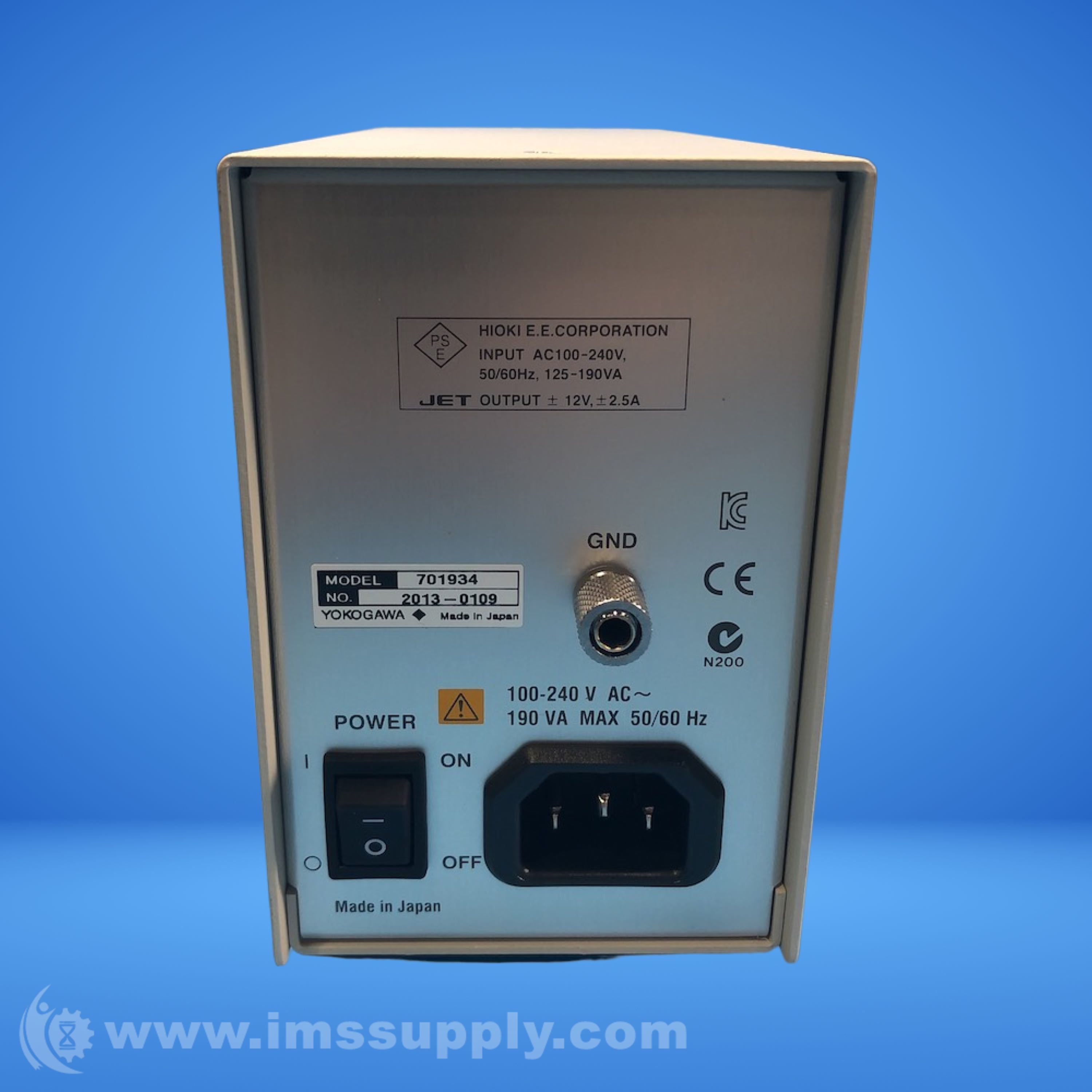 Yokogawa 701934 discount