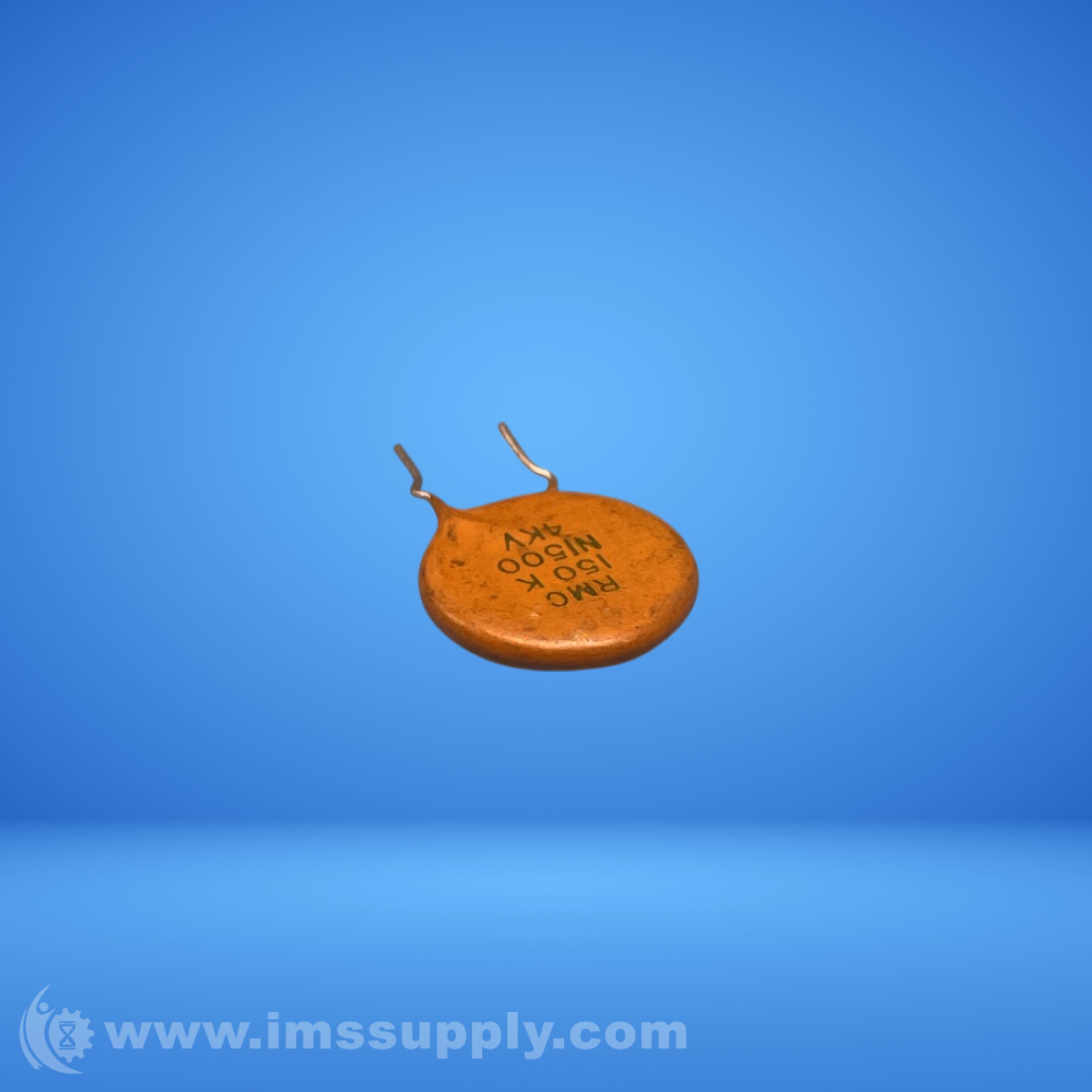 RMC Single Ceramic Disc Capacitor 150K N1500 4KV - IMS Supply