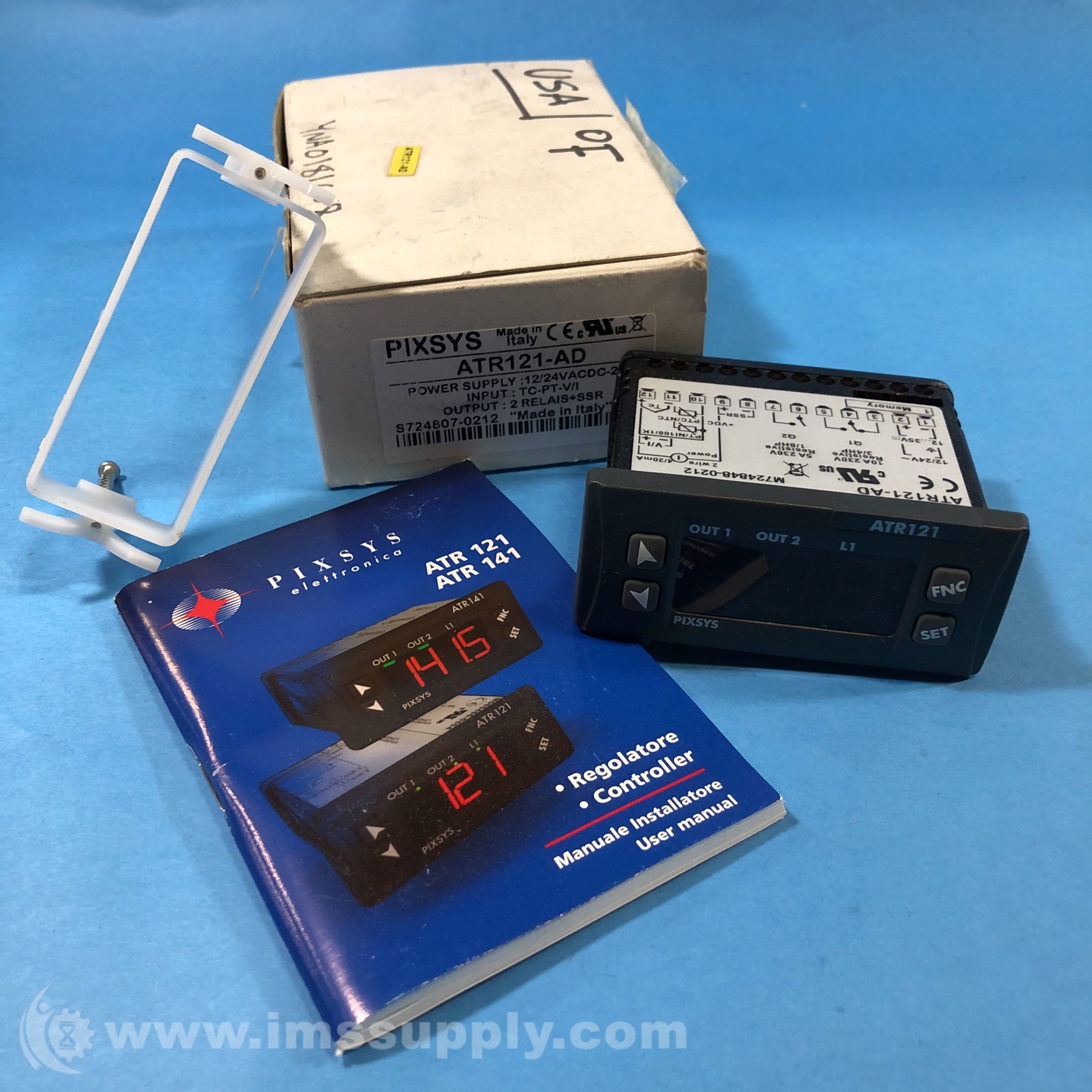 Pixsys ATR121AD Double Setpoint Temperature Controller IMS Supply