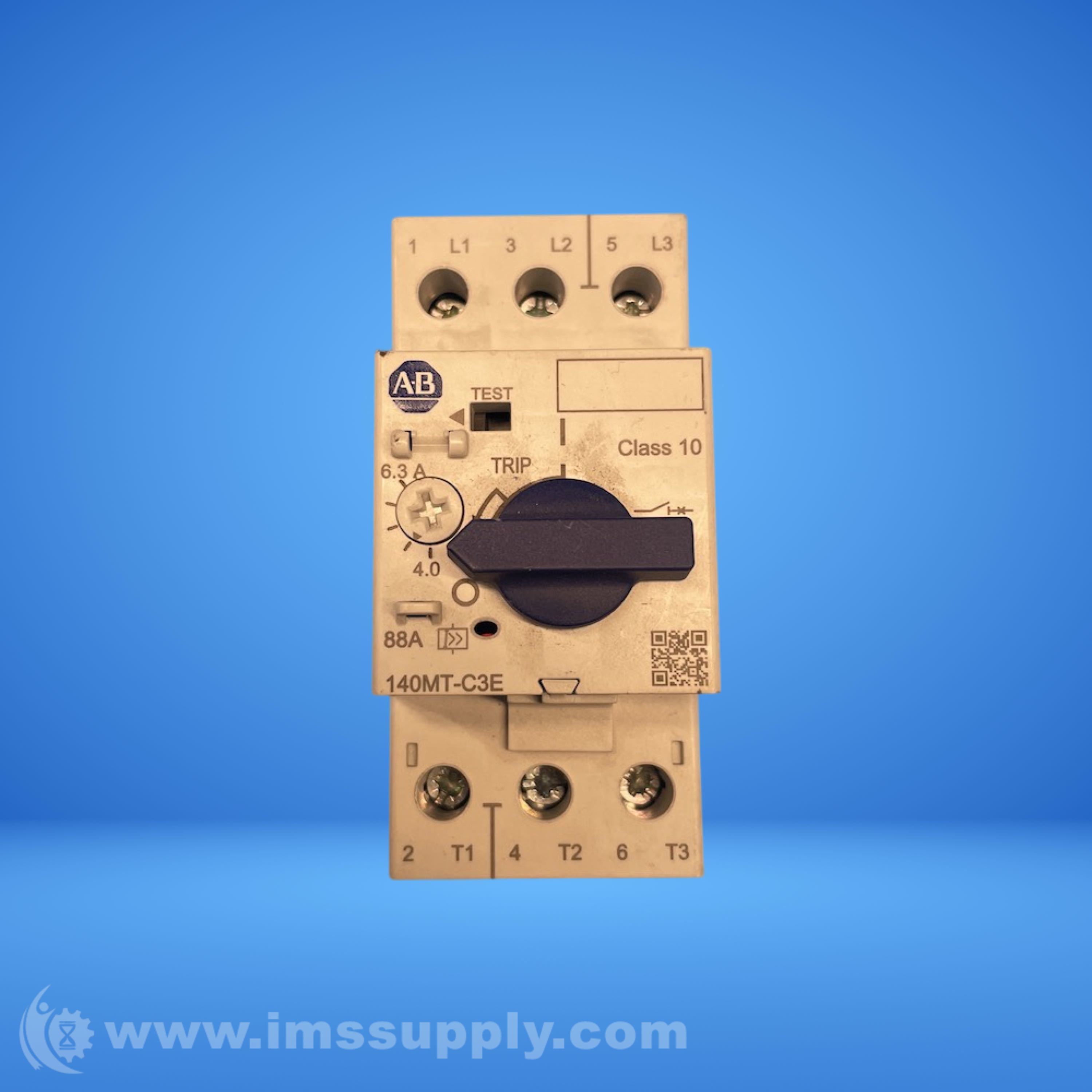 Allen Bradley 140MT-C3E-B63 Motor Protection Circuit Breaker - IMS Supply