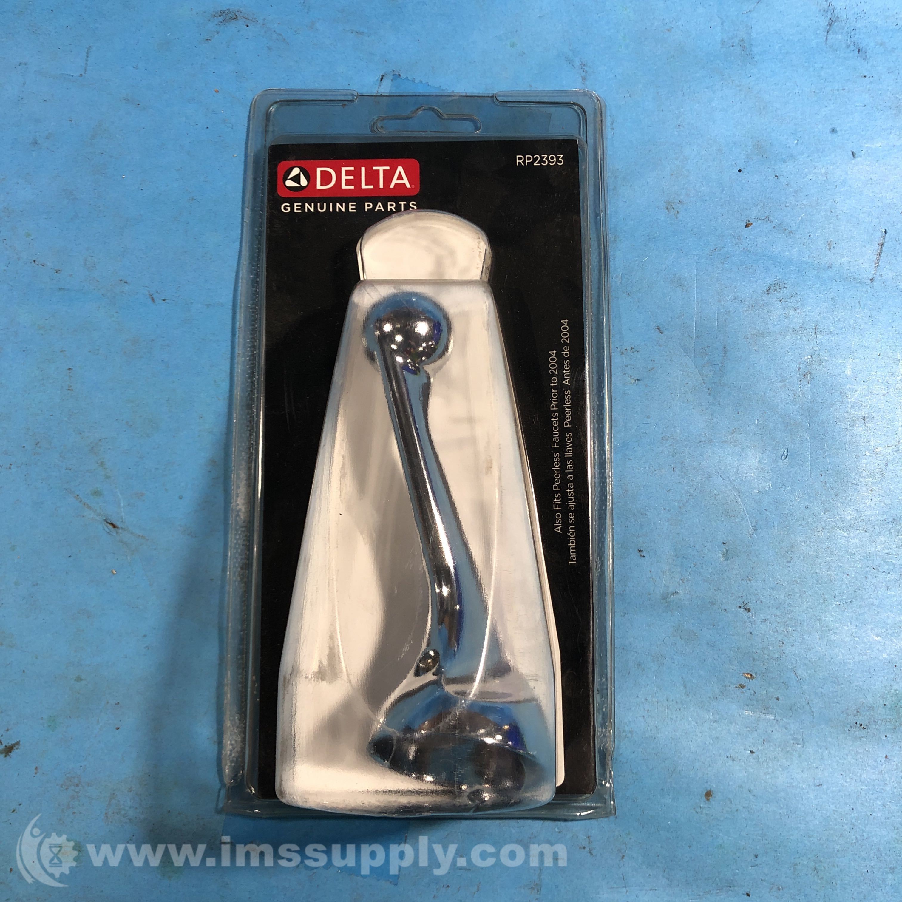 Delta RP2393 8-1/8 in. Faucet Handle Kit, Polished Chrome - IMS Supply