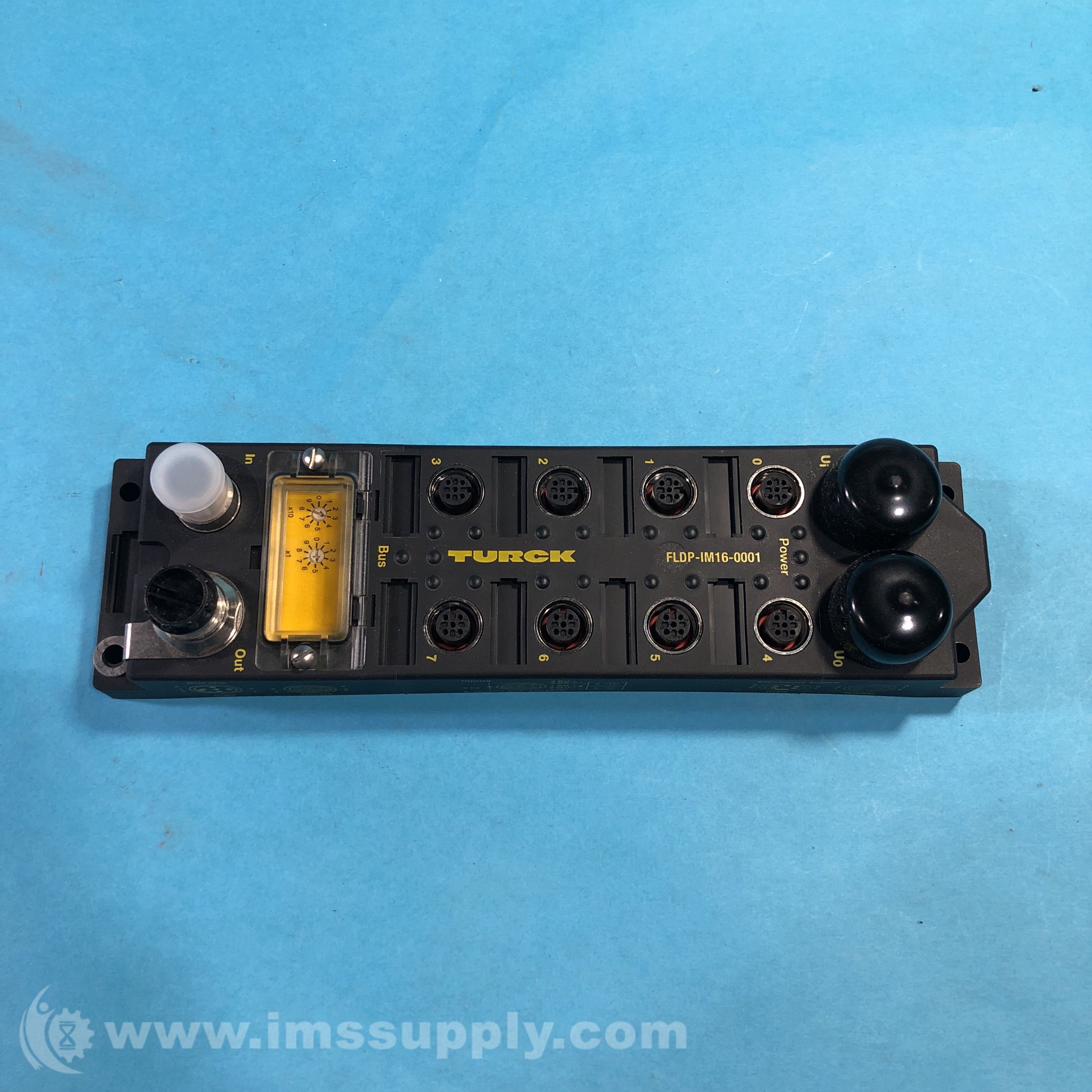 Turck FLDP-IM16-0001 Fieldbus I/O Module, 16 Digital PNP Inputs - IMS ...