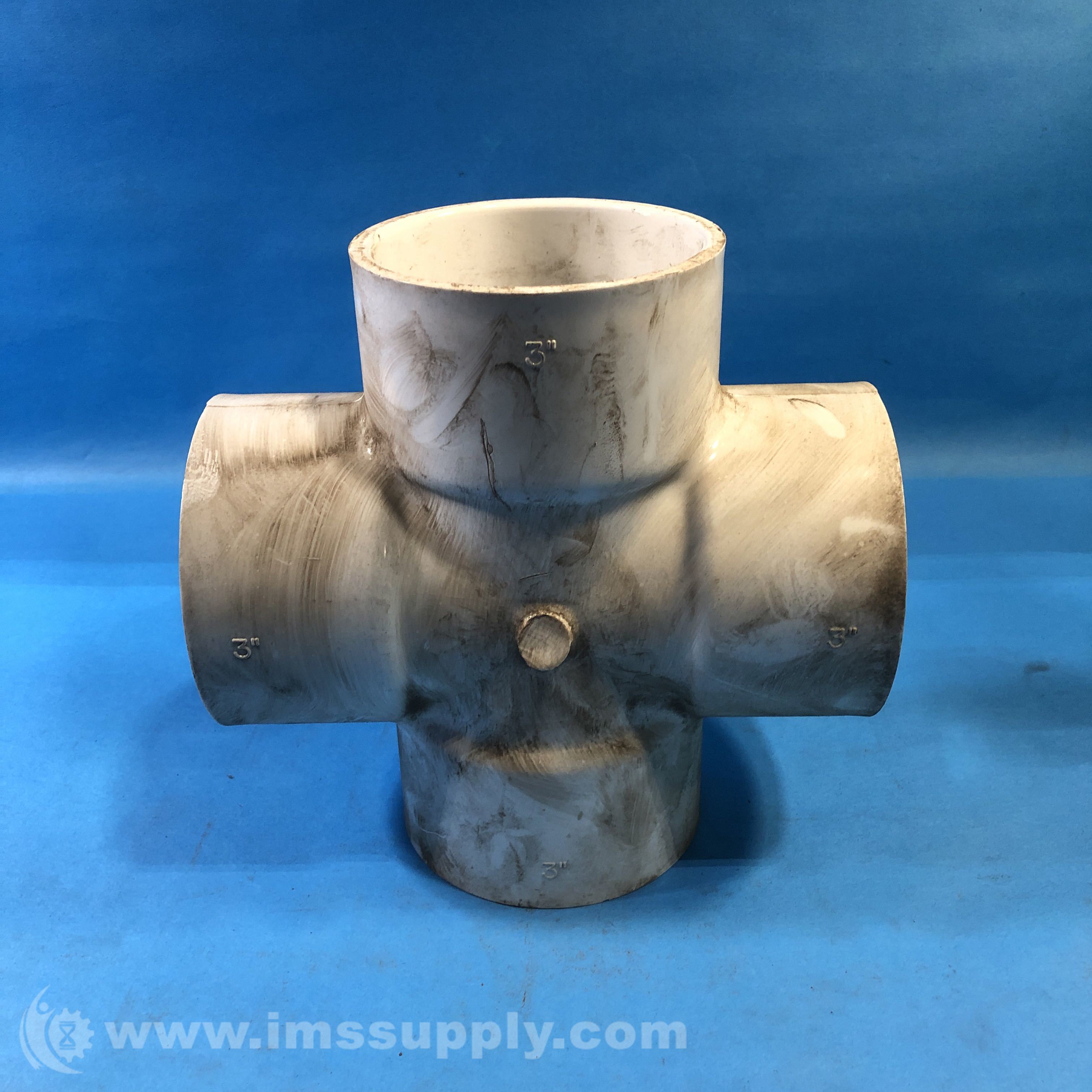 Lasco D2466 PVC I Cross Slip Tee Fitting IMS Supply