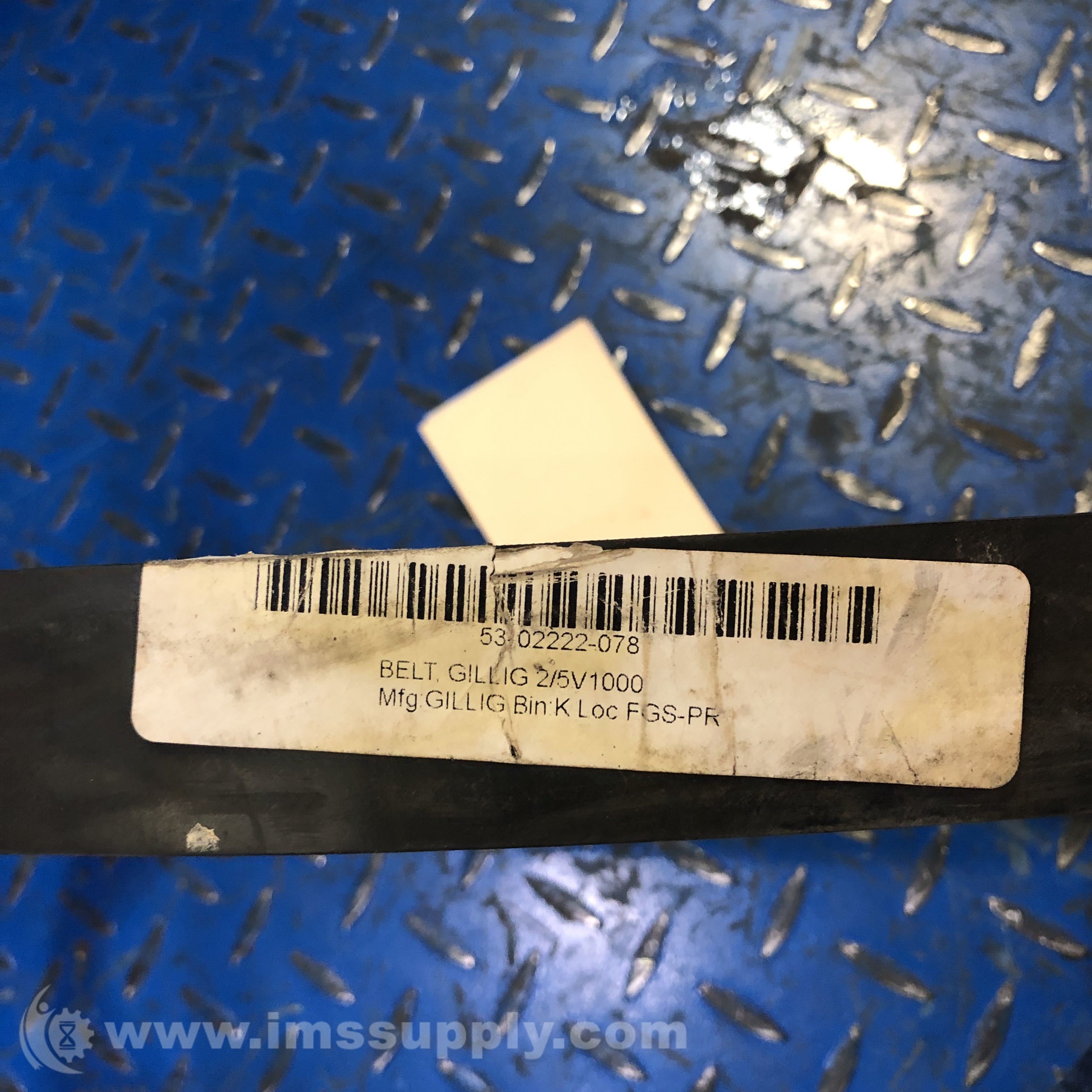 Gillig 5302222078 2Band Bus AC Compressor Belt IMS Supply