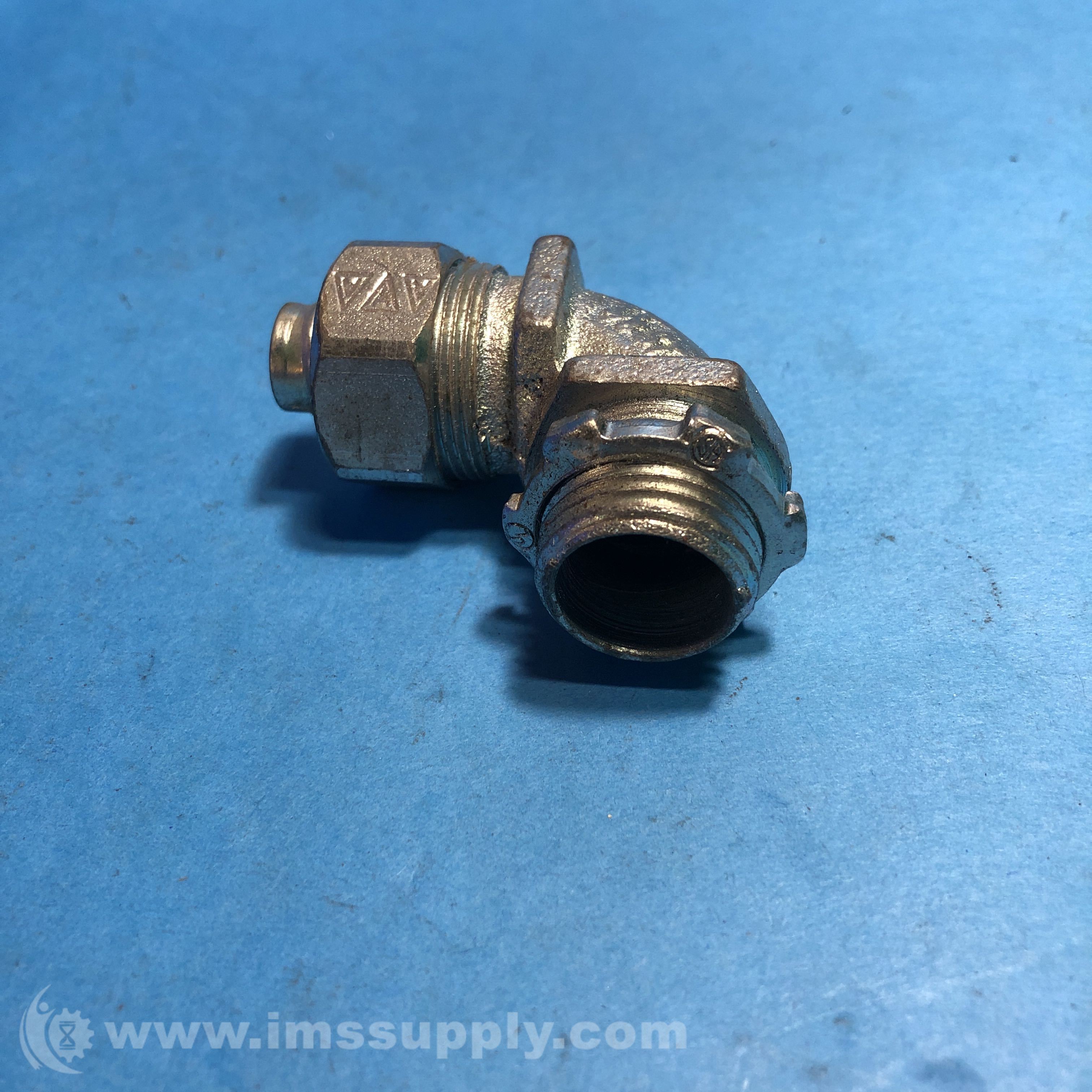 Appleton 90 Degree 3/8 ST Series Right Angle Iron Fitting - IMS Supply
