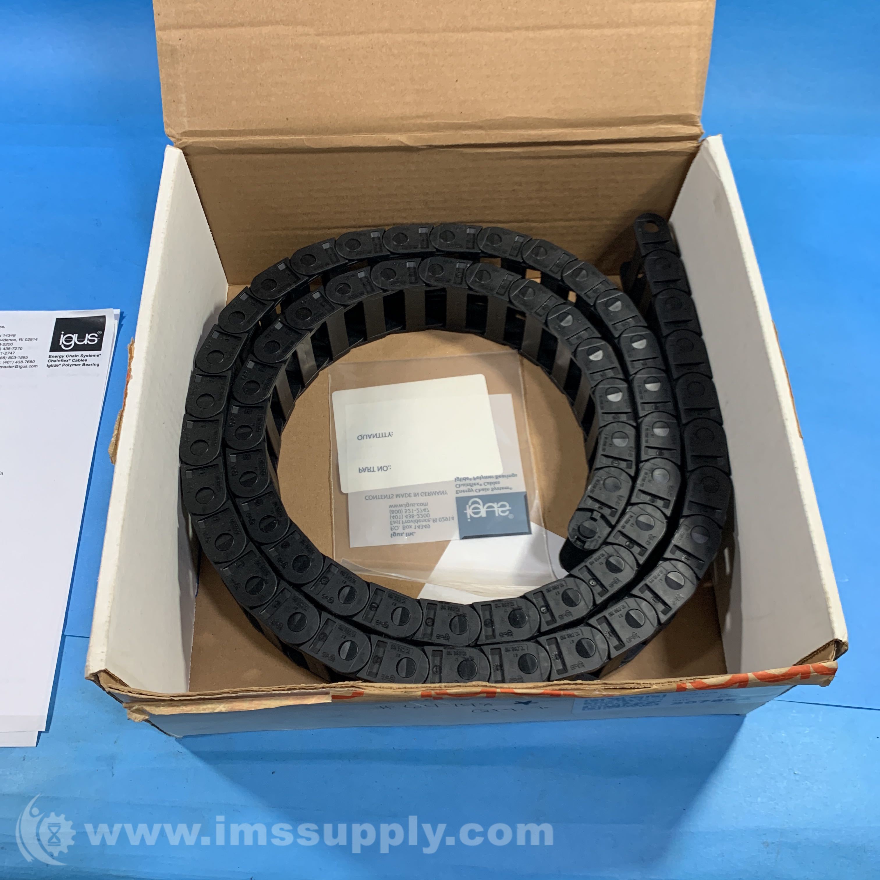 Igus 10 038 110 0 E2 10 Series Cable Carrier Ims Supply