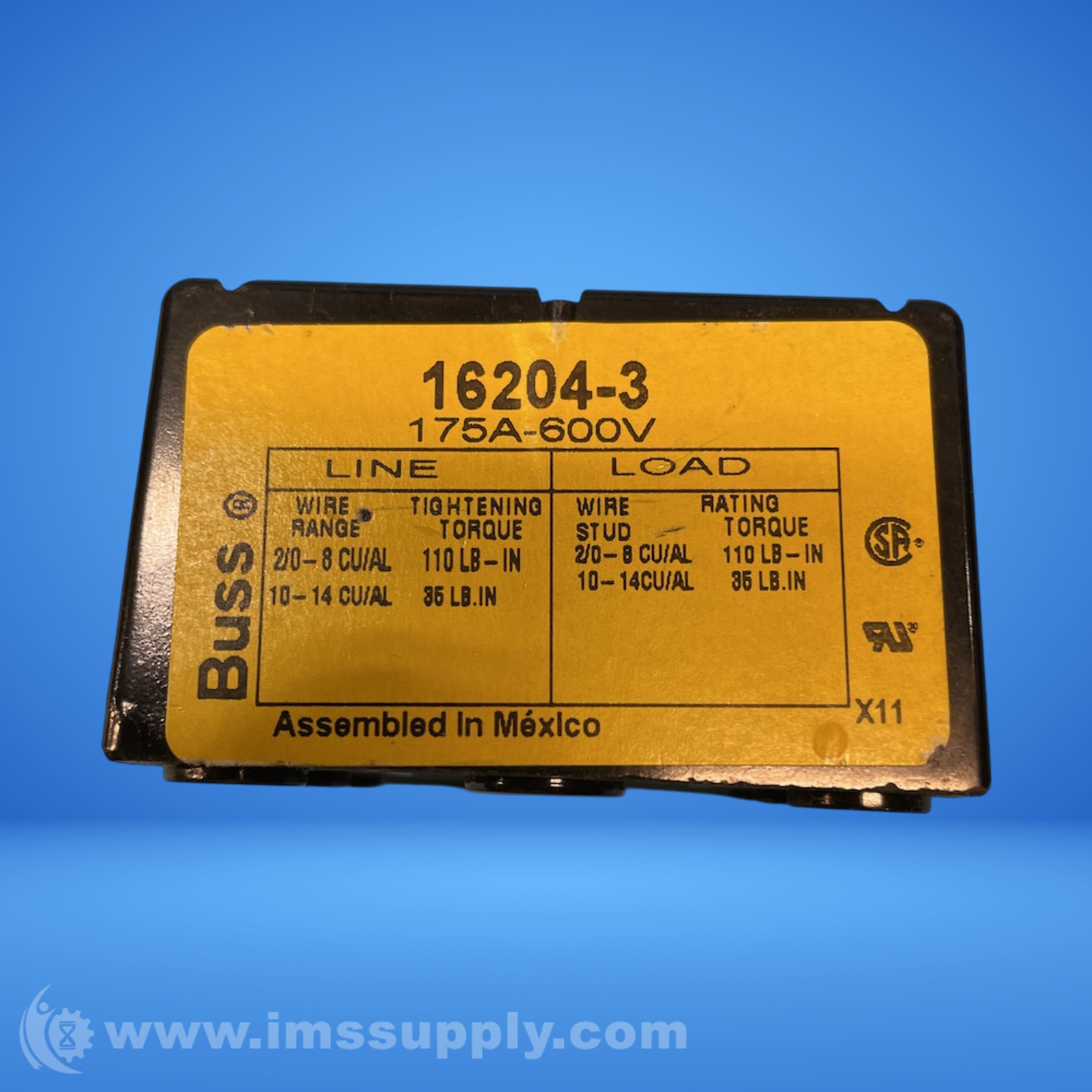Buss 16204-3 Mini Power Distribution Block - IMS Supply