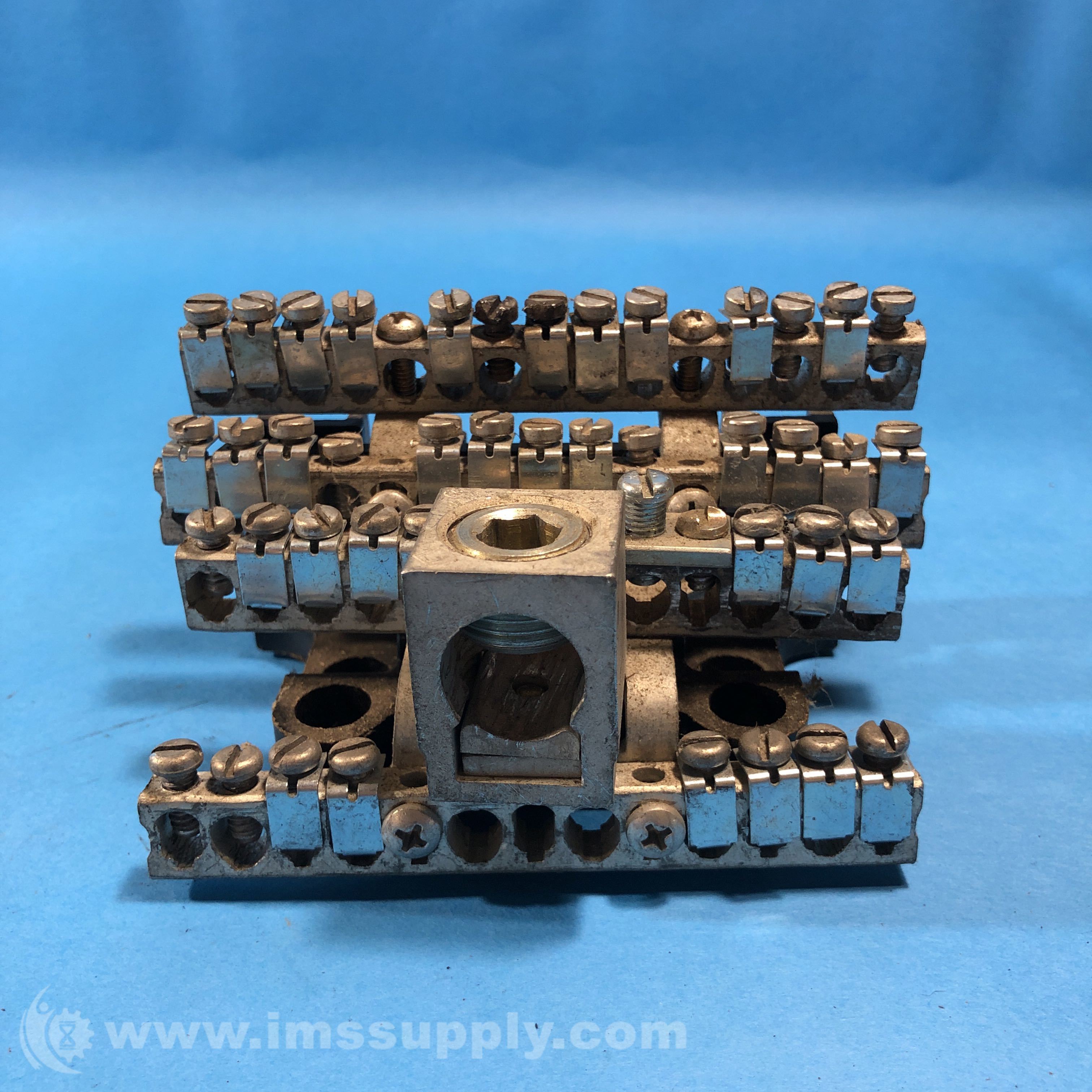 Terminal Block Relay Mount Assembly, 4x 15 Pin Terminal Blocks - IMS Supply