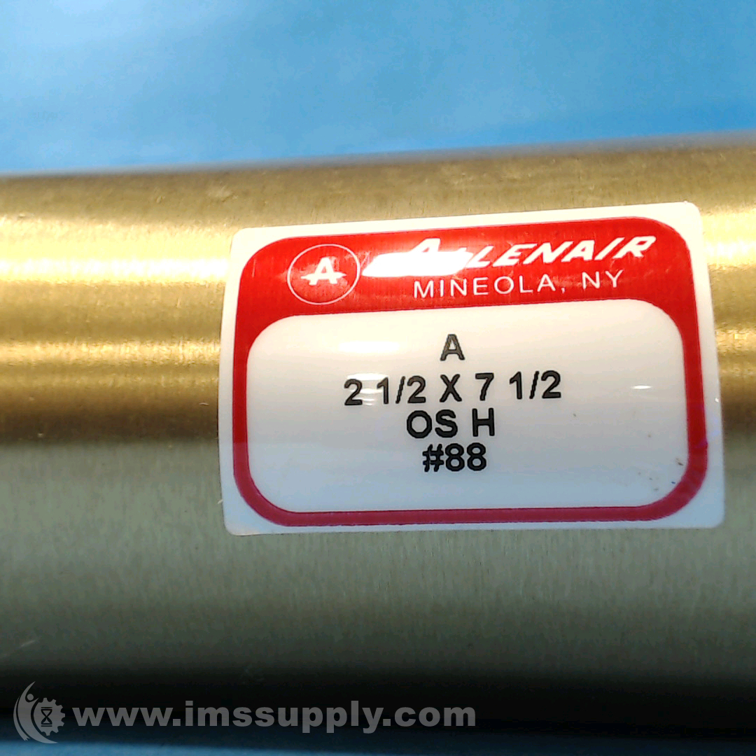 Allenair A 2 1/2 X 7 1/2 OS H Pneumatic cylinder IMS Supply