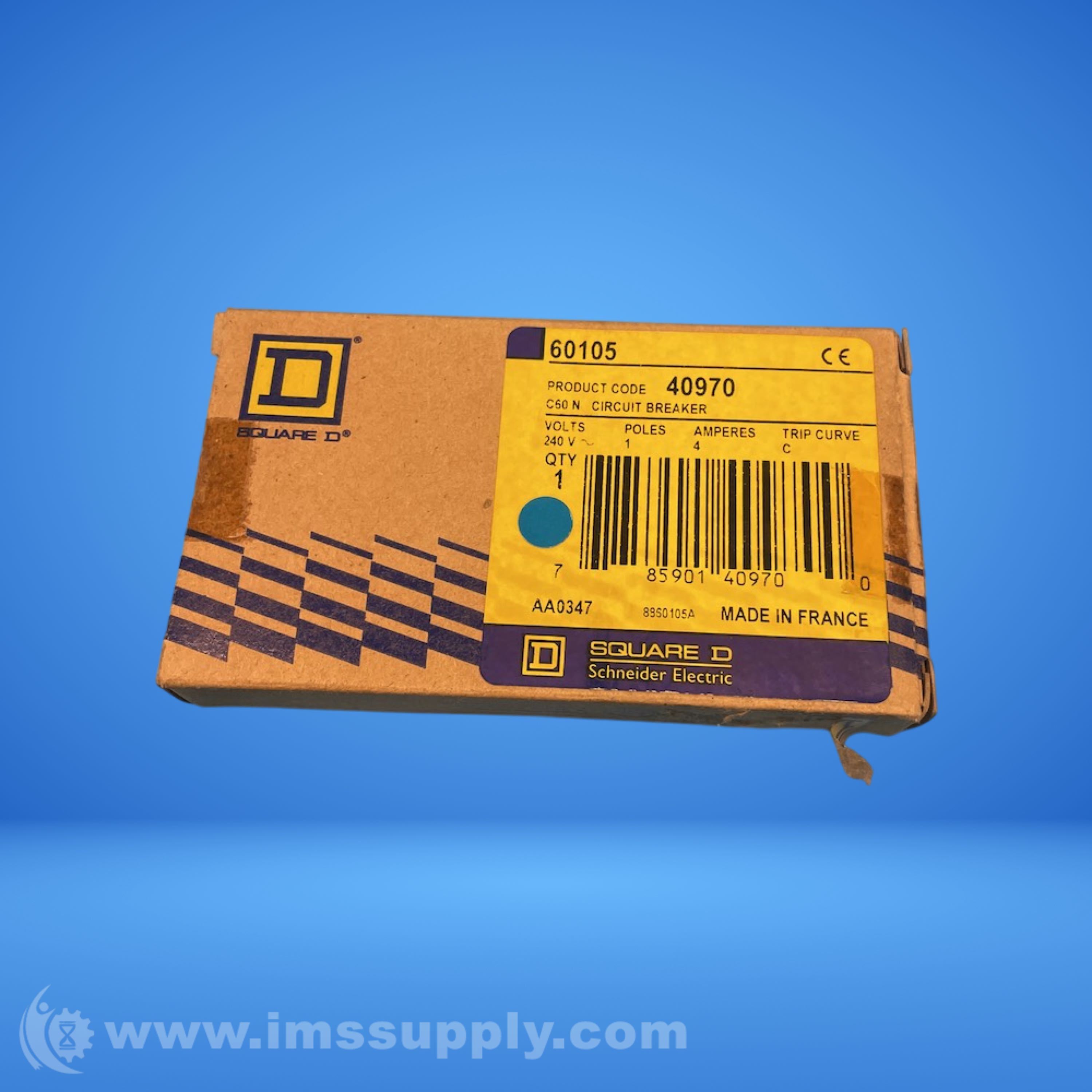 Schneider Electric 60105 Miniature Circuit Breaker - IMS Supply