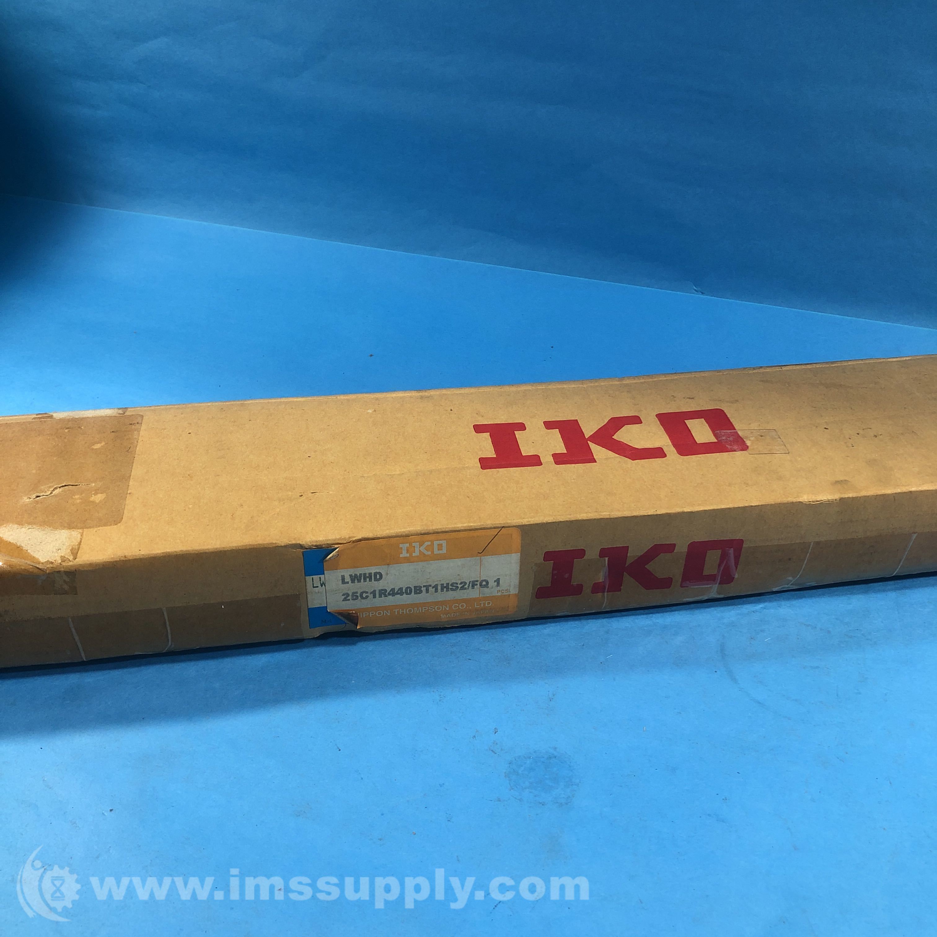 IKO LWHD 25C1R440BT1HS2/FQ Linear Motion Rolling Guide IMS Supply