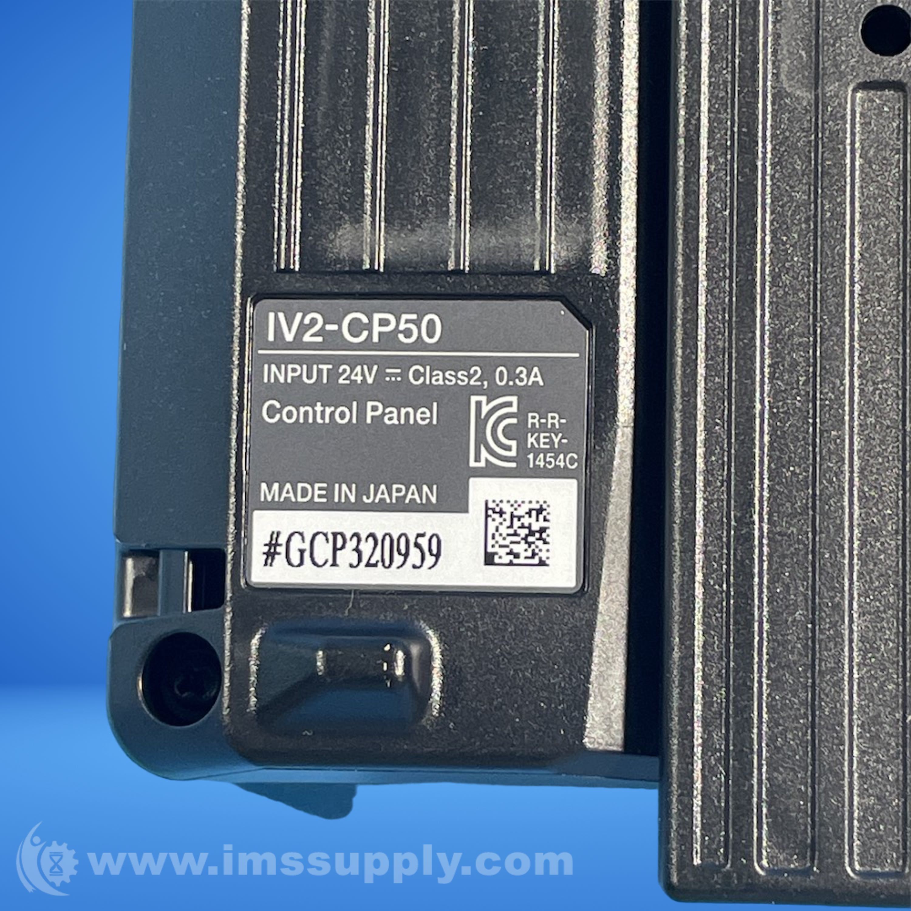 Keyence IV2-CP50 Touch Control Panel - IMS Supply