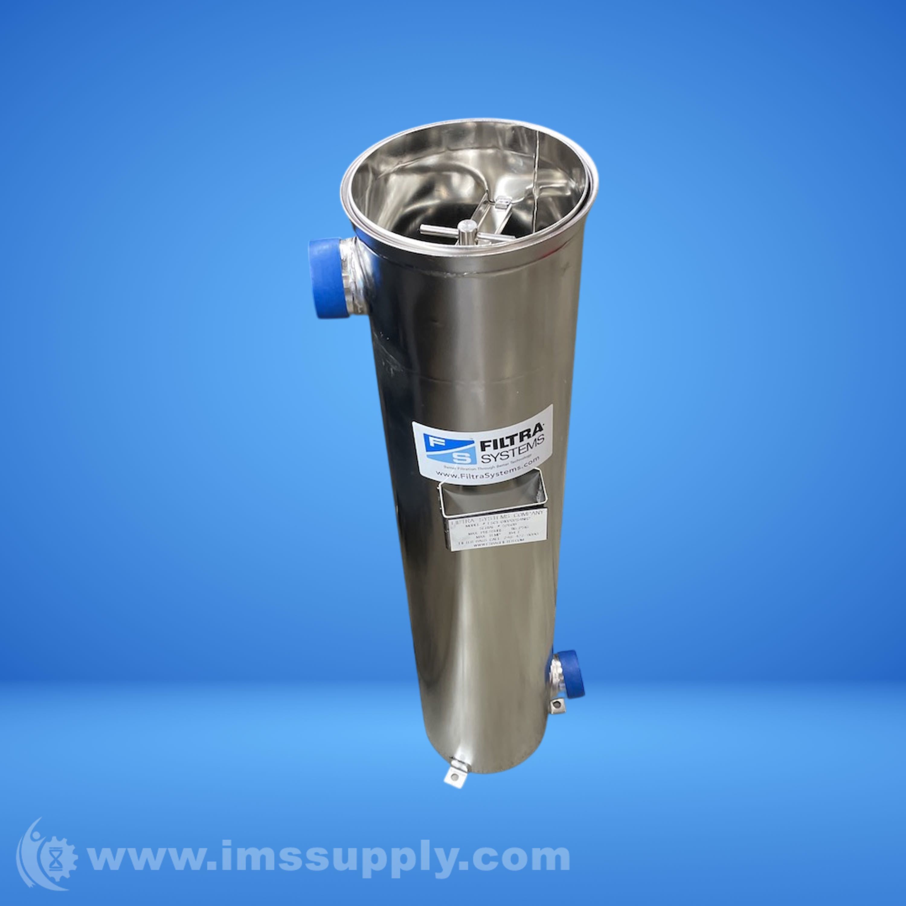 Filtra Systems FSC1-02-010202S4NR2 Single Bag Filter Housing - IMS Supply