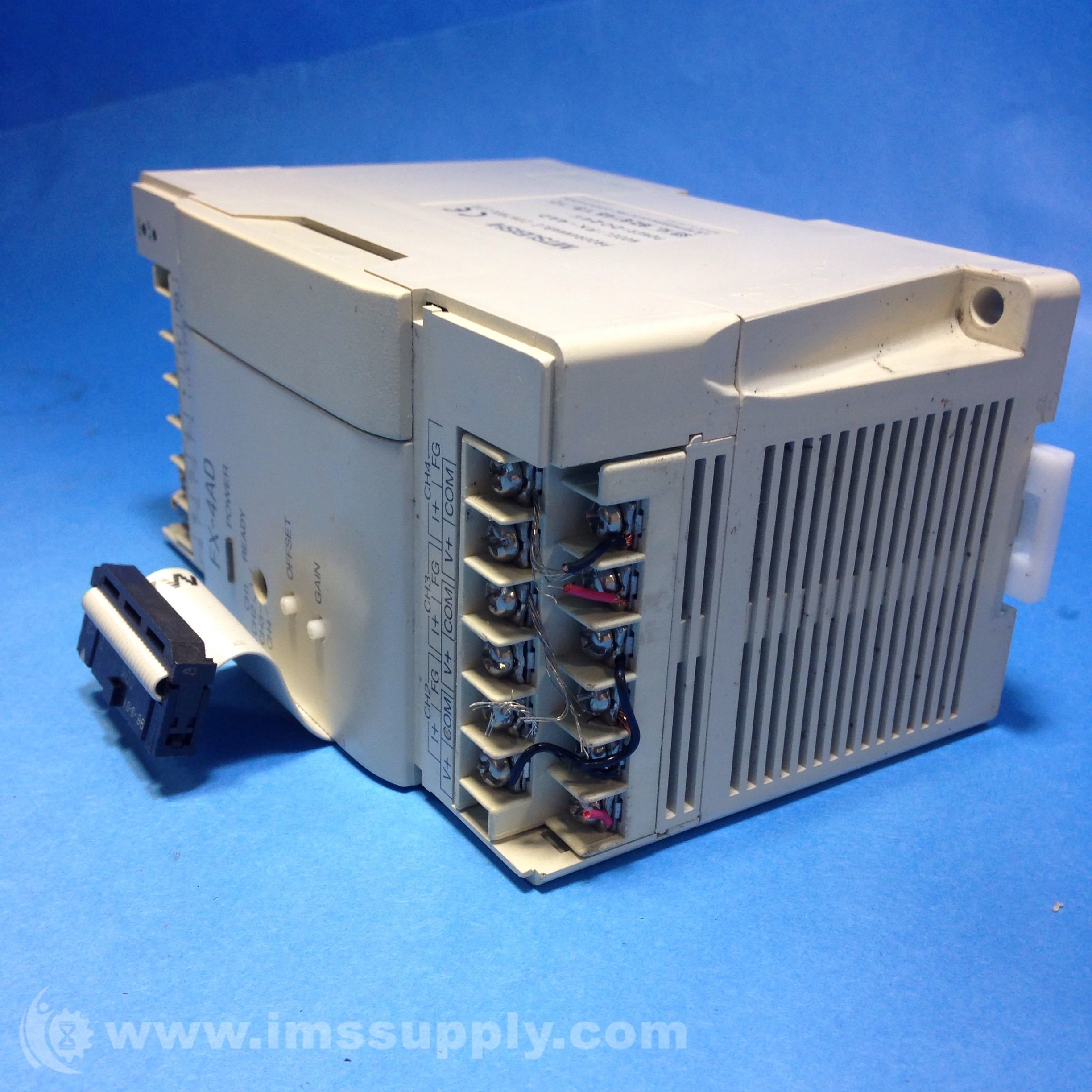 Mitsubishi FX-4AD Analog Input Module - IMS Supply