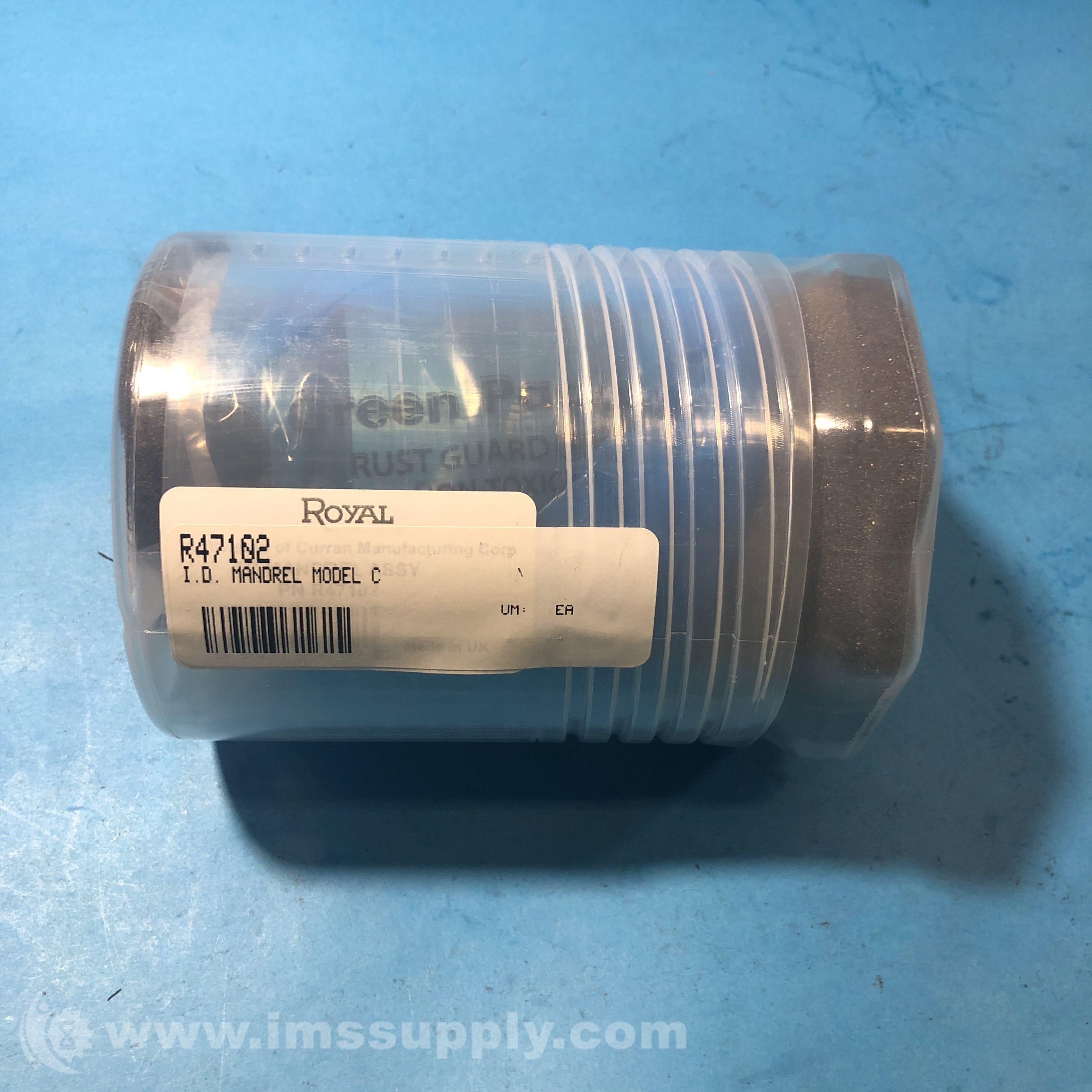 Royal R47102 Mandrel Type C KeyOperated I.D. Workholding IMS Supply
