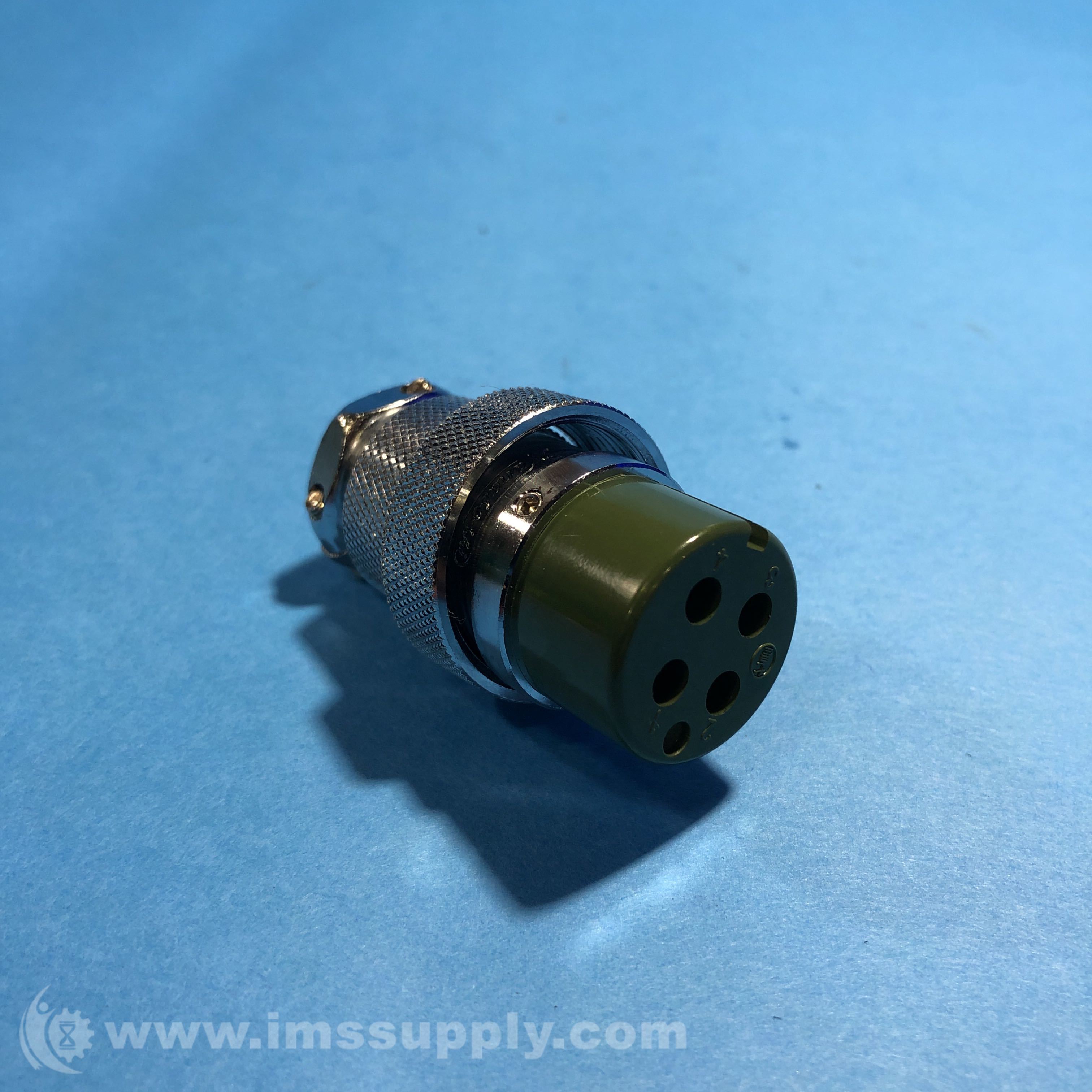 Nanaboshi NCS-254 250V/10A Receptacle Connector, Round, Metal - IMS Supply