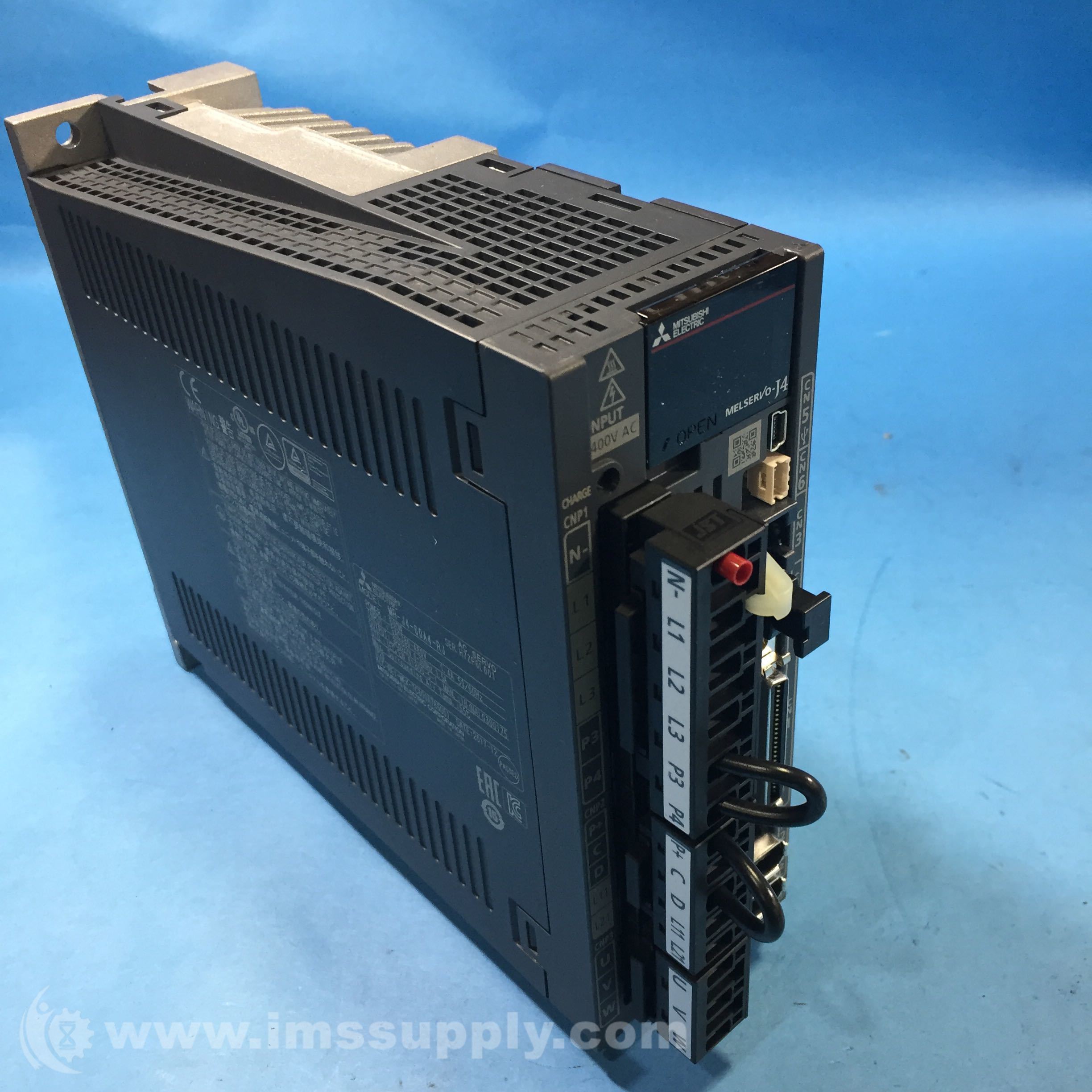 Mitsubishi Electric MR-J4-60A4-RJ Servo Drive - IMS Supply Mitsubishi Electric MR-J4-60A4-RJ Servo Drive - IMS Supply