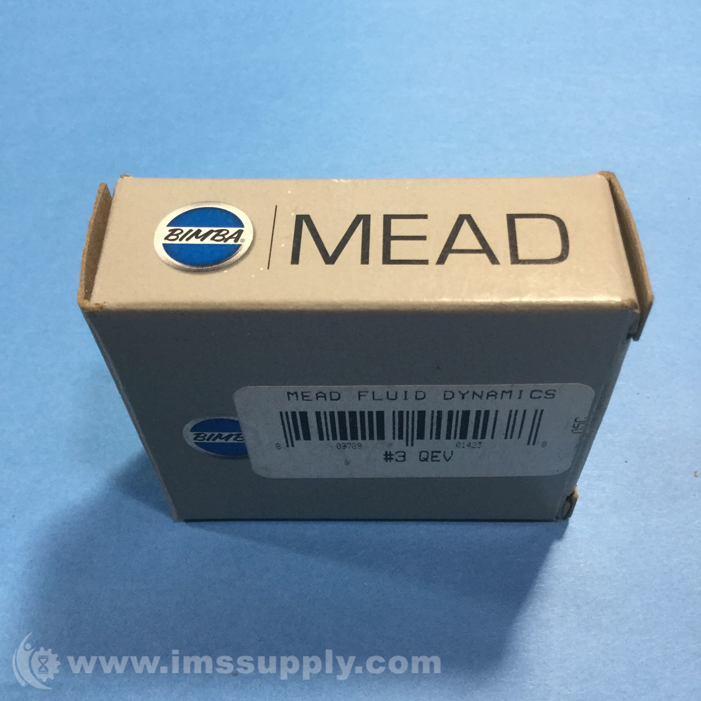 Mead Fluid Dynamics 3 QEV Pneumatic Quick Exhaust Valve IMS Supply