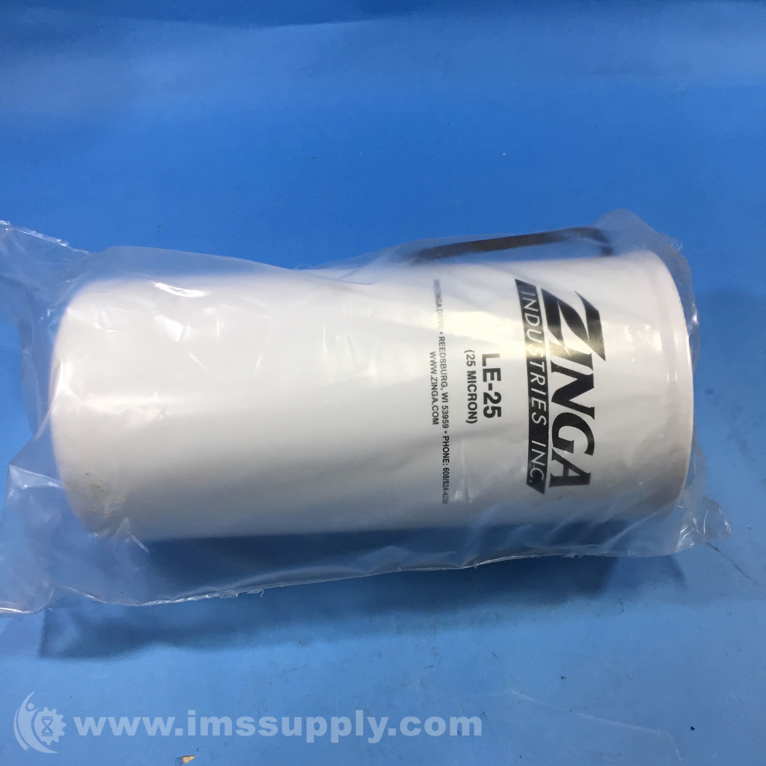 Zinga Industries LE25 Spin On Filter IMS Supply